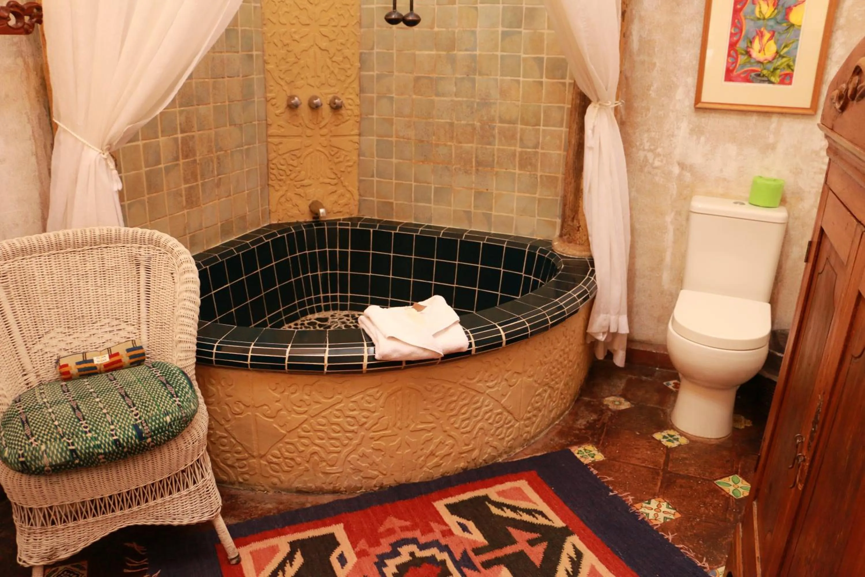 Bathroom in Meson Panza Verde