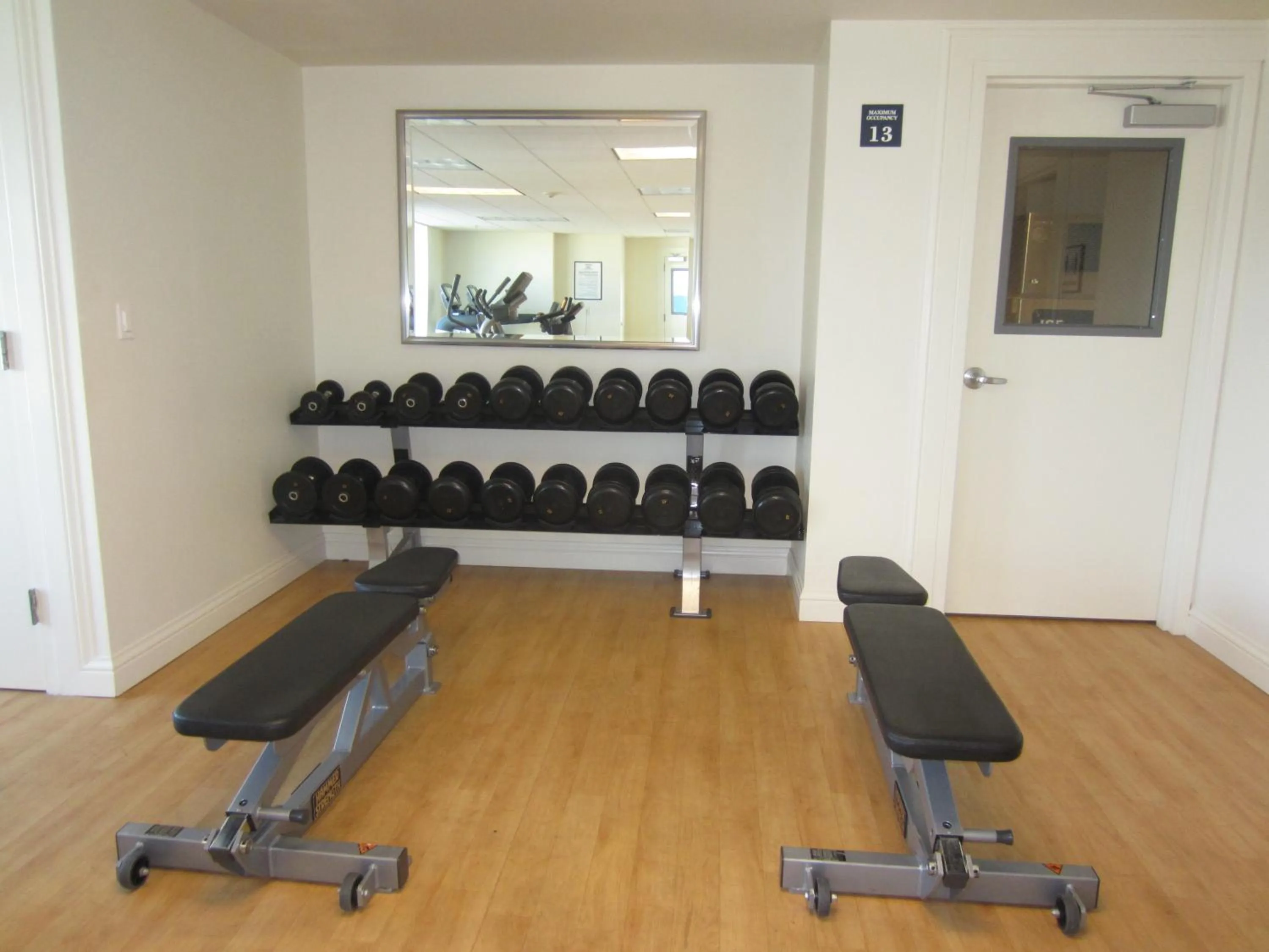 Fitness centre/facilities in University Plaza Waterfront Hotel
