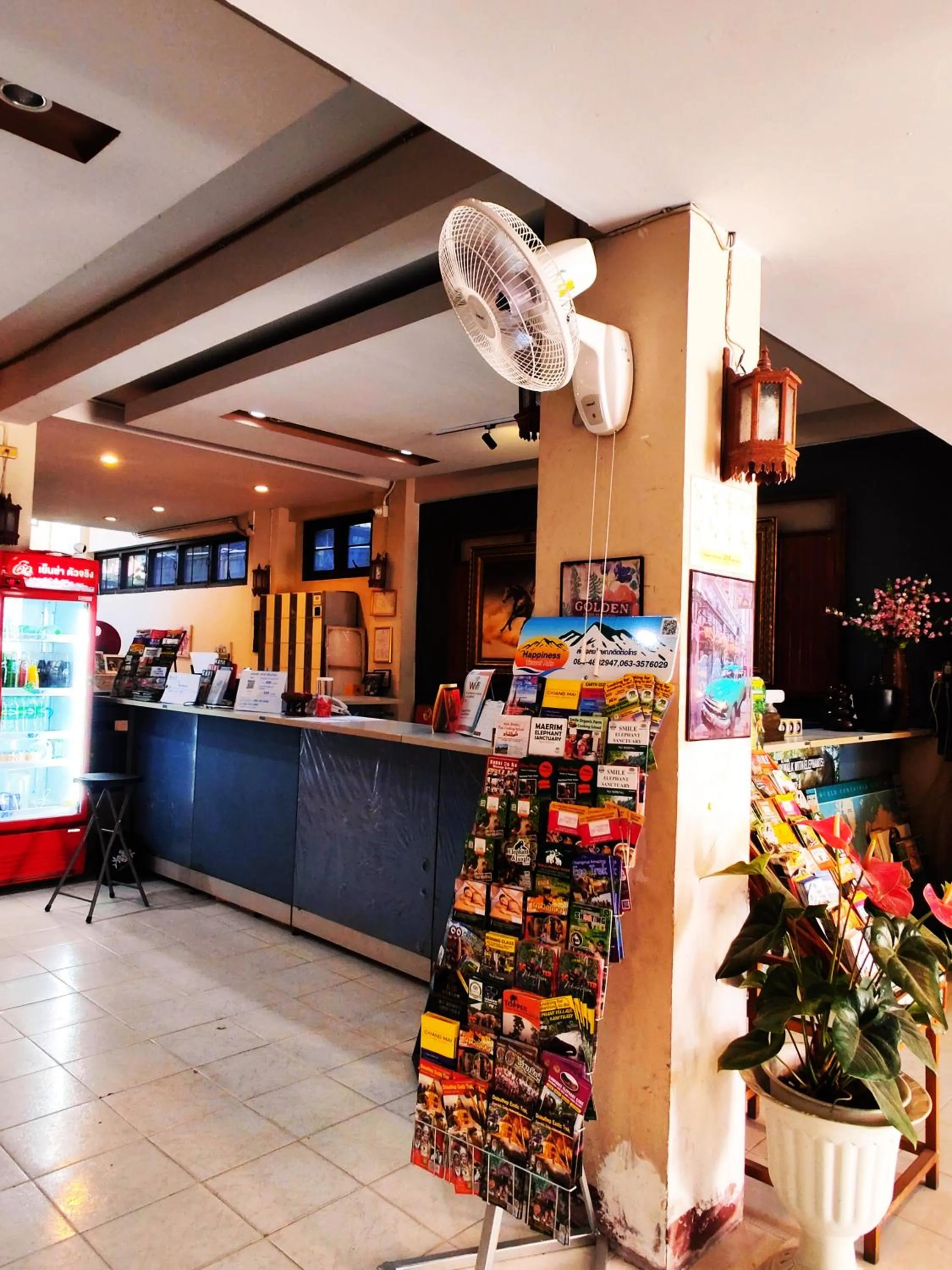 Lobby or reception in Panda House Chiang Mai