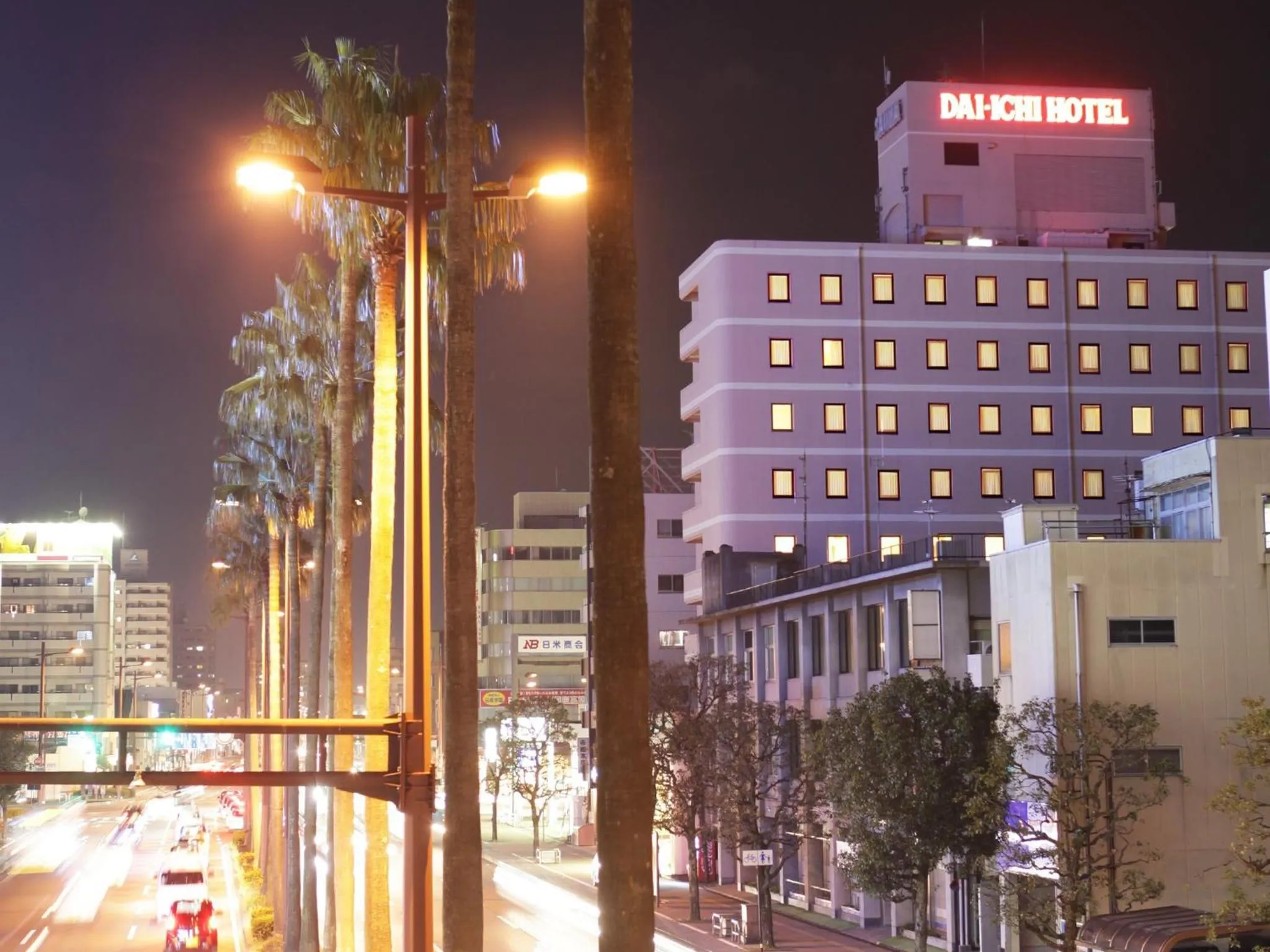 Facade/entrance in Miyazaki Daiichi Hotel