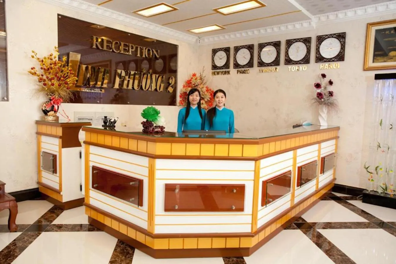 Lobby or reception in Linh Phuong 2 Hotel