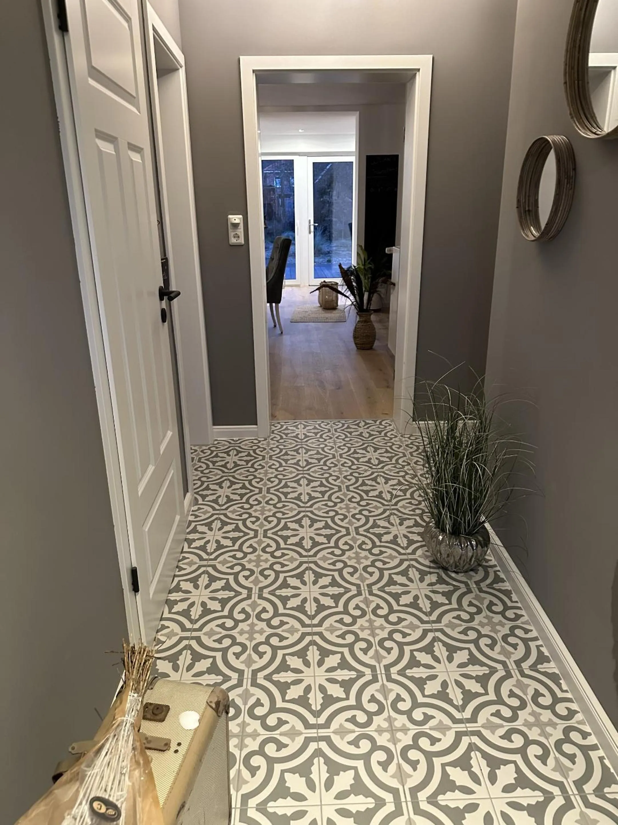 Lobby or reception in Gästehaus Wind und Meer