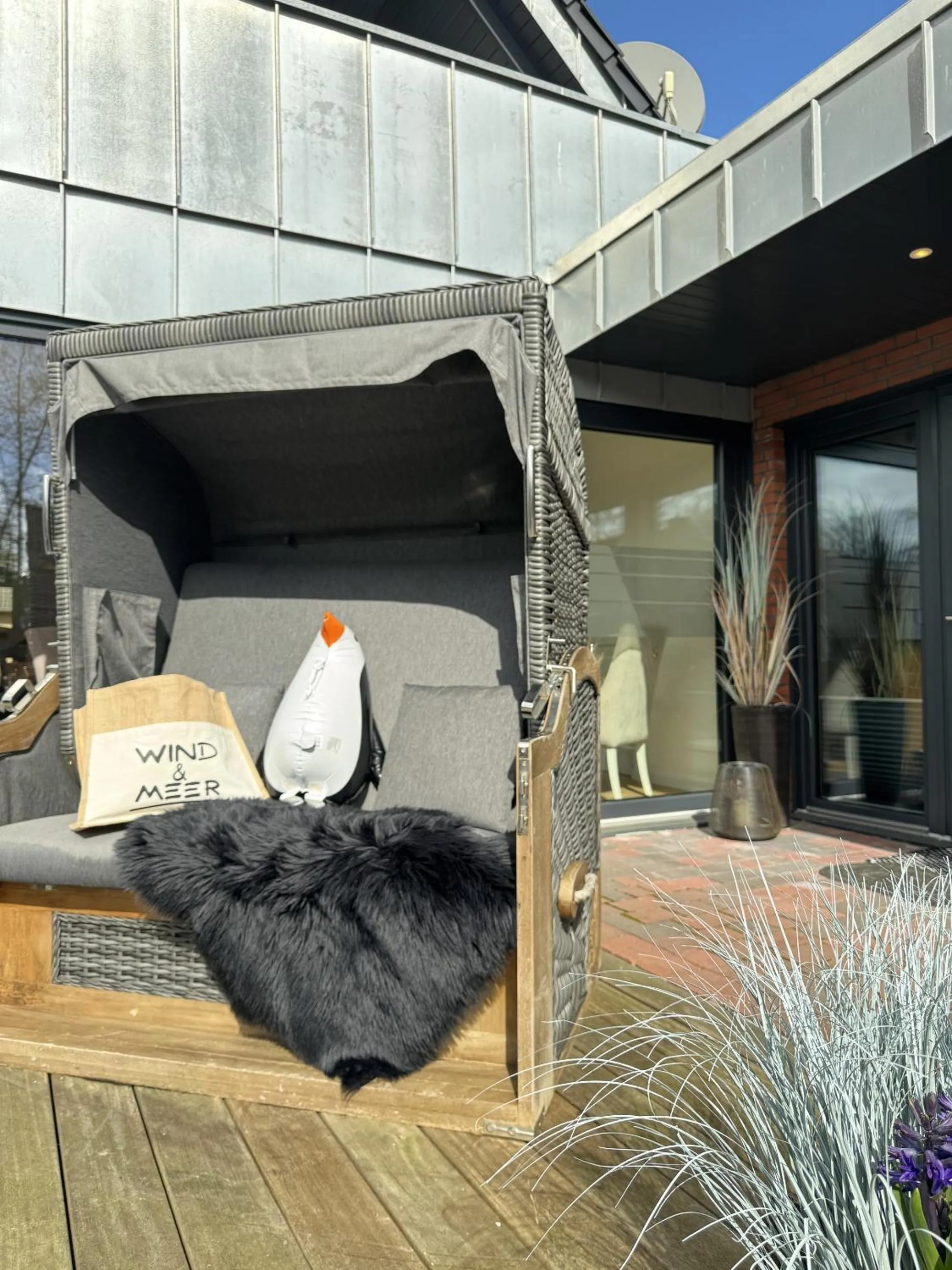 Property building in Gästehaus Wind und Meer