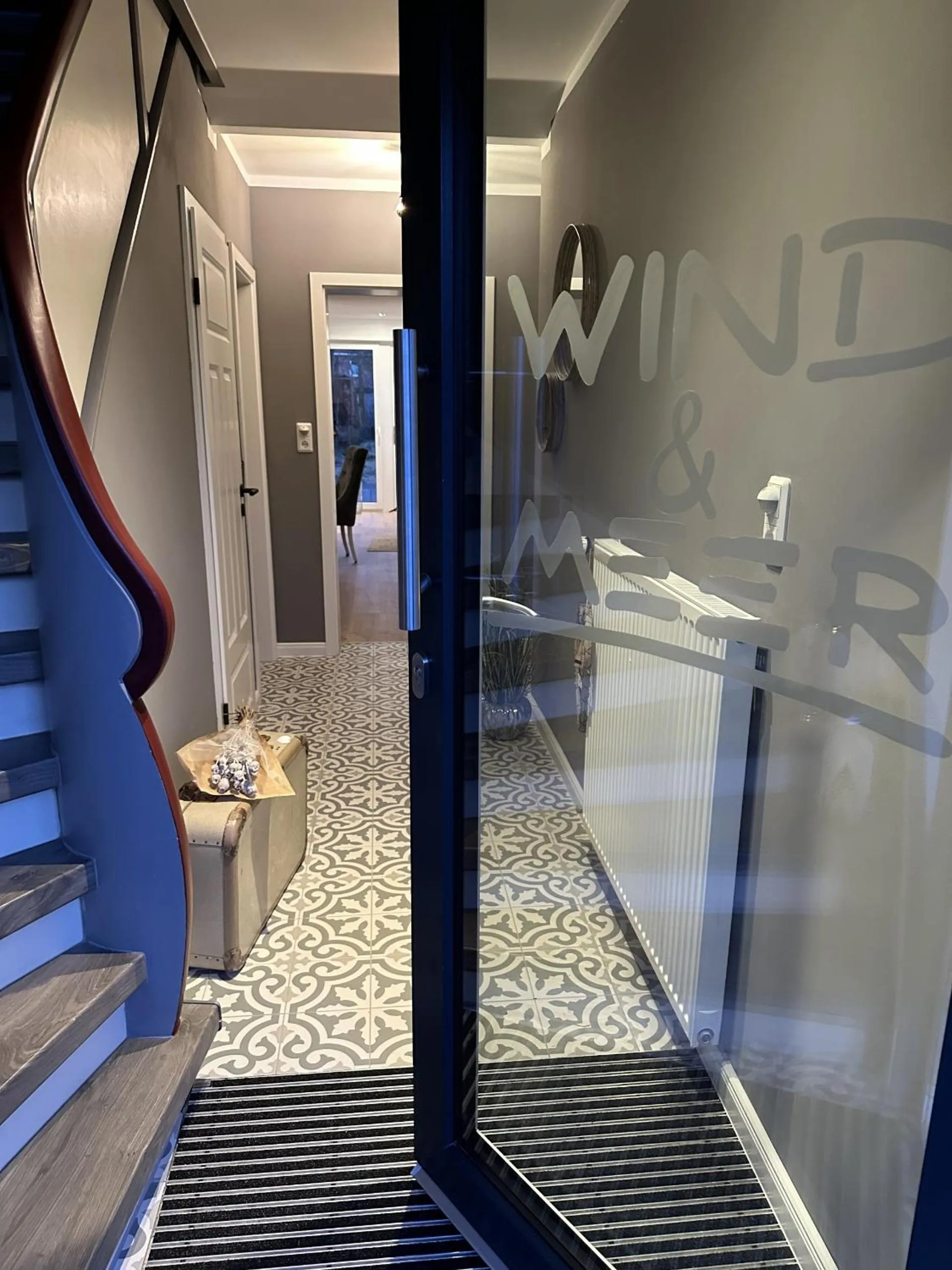 Lobby or reception in Gästehaus Wind und Meer