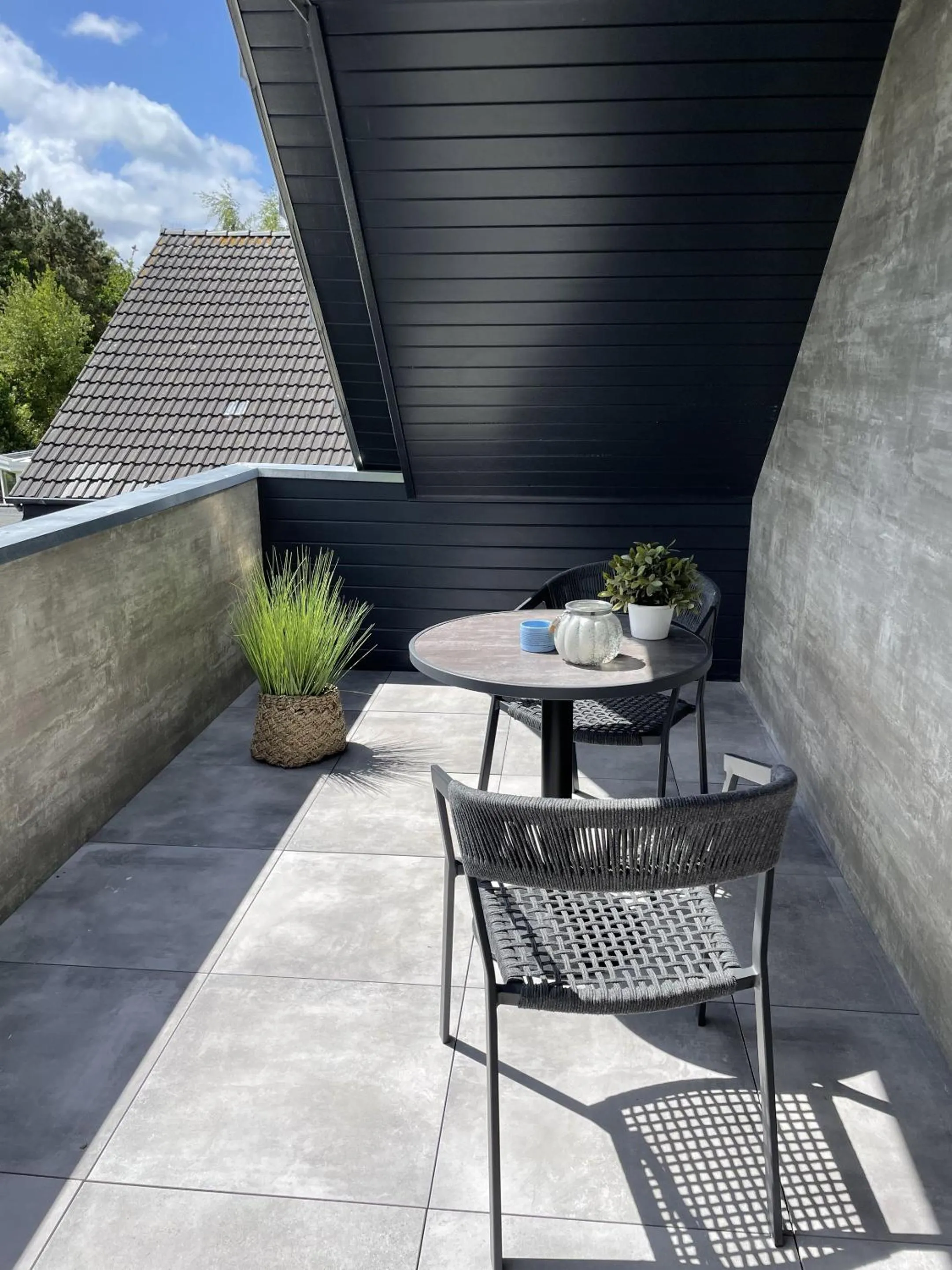 Balcony/Terrace in Gästehaus Wind und Meer