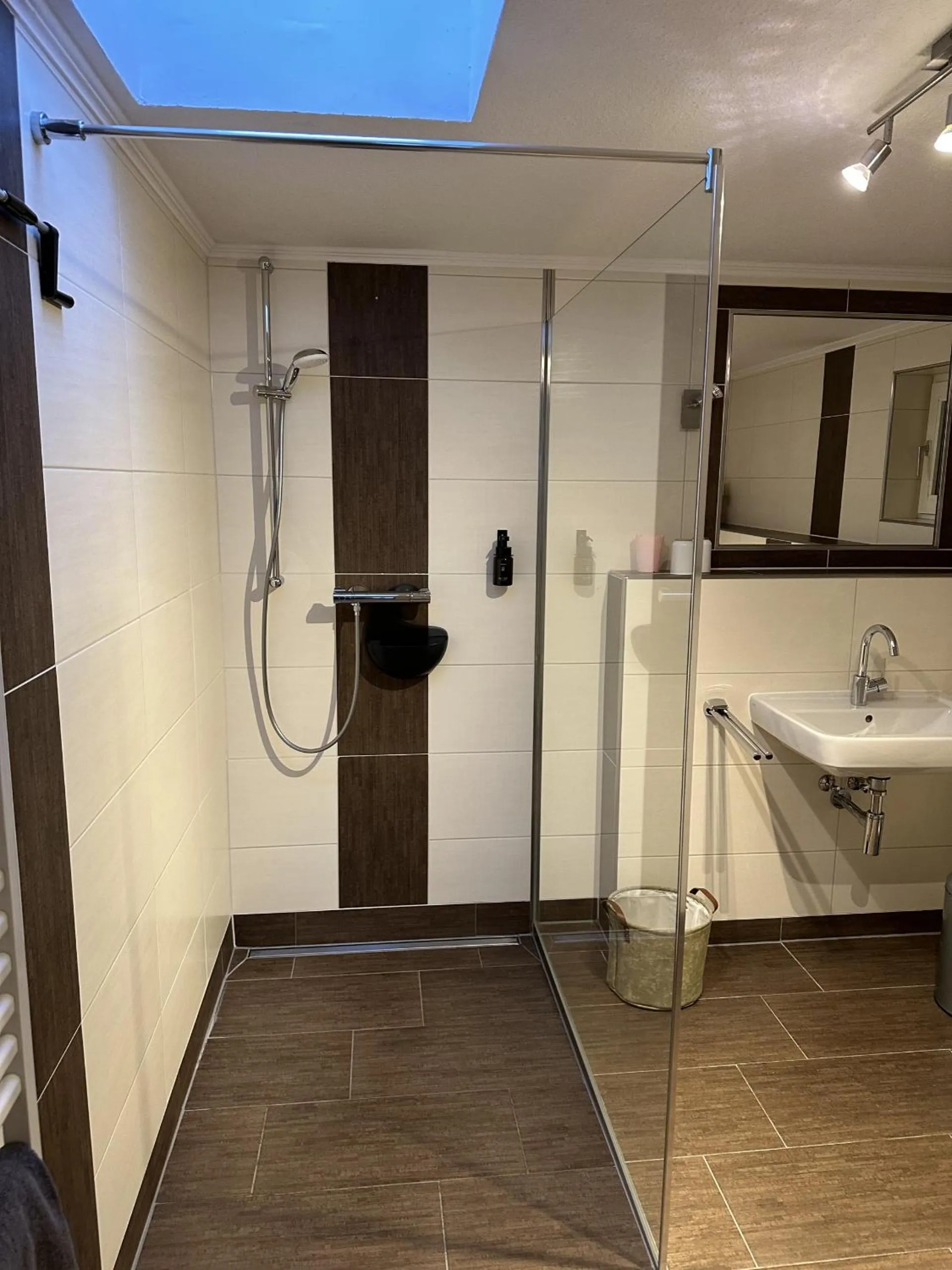 Bathroom in Gästehaus Wind und Meer