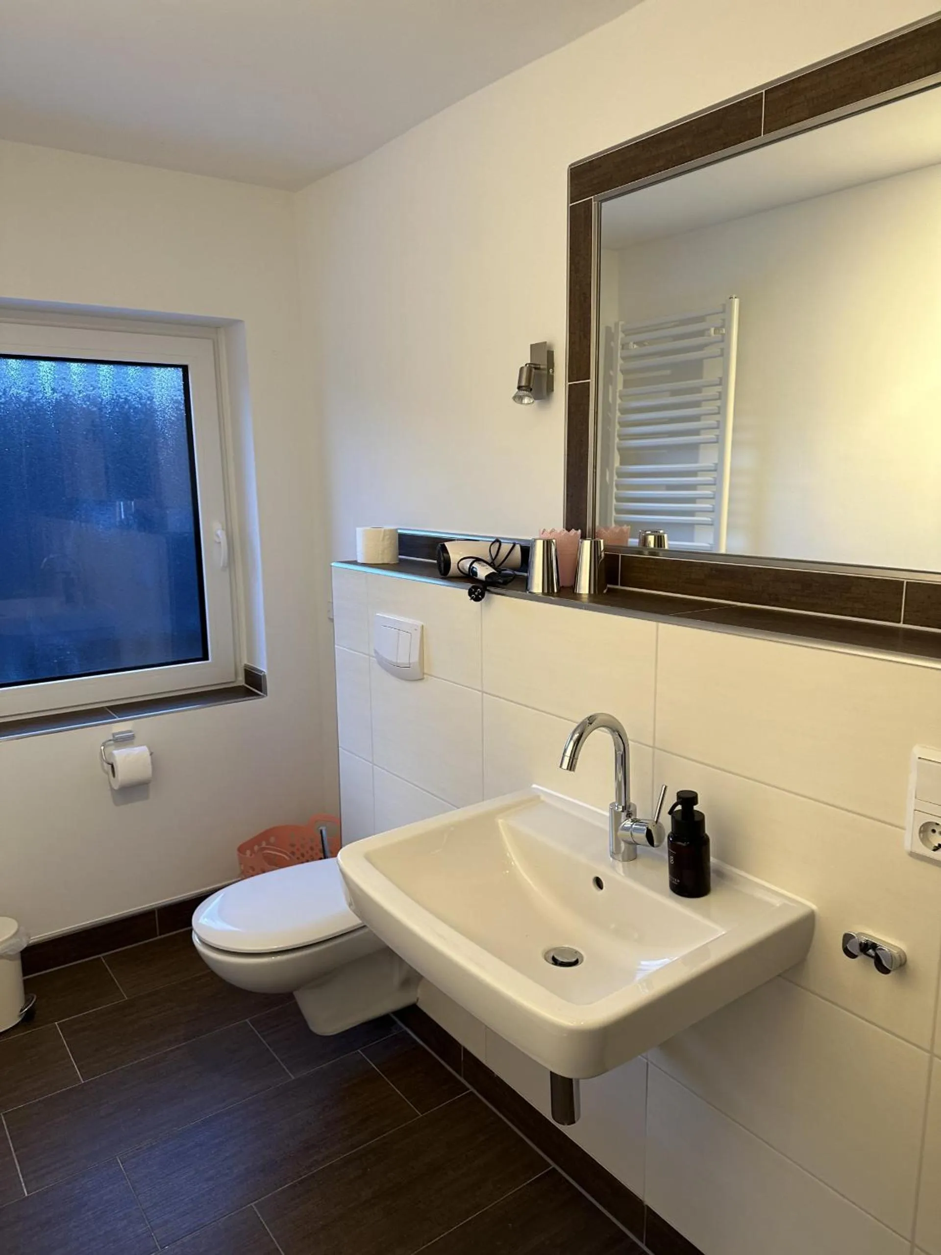 Bathroom in Gästehaus Wind und Meer