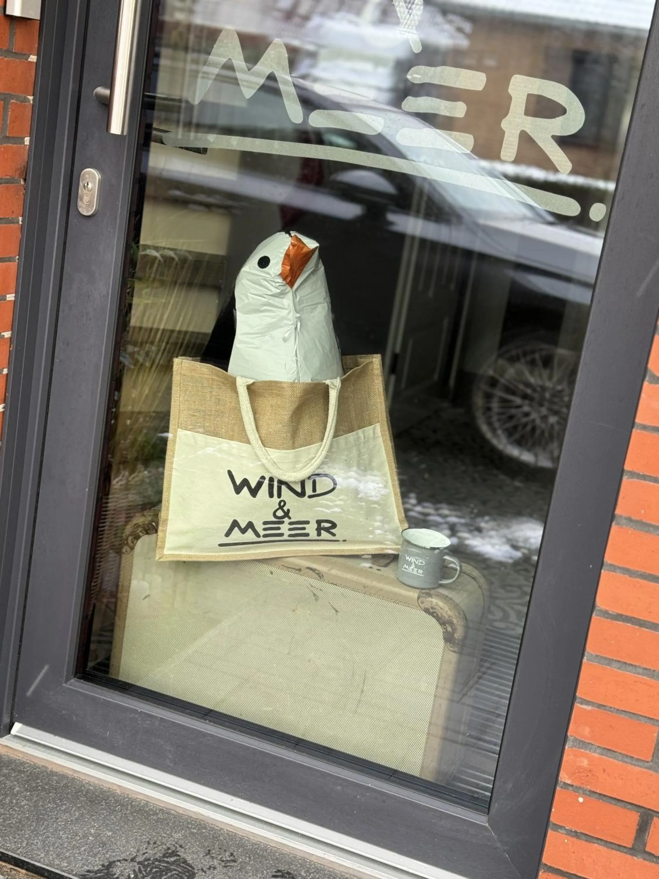 Lobby or reception in Gästehaus Wind und Meer