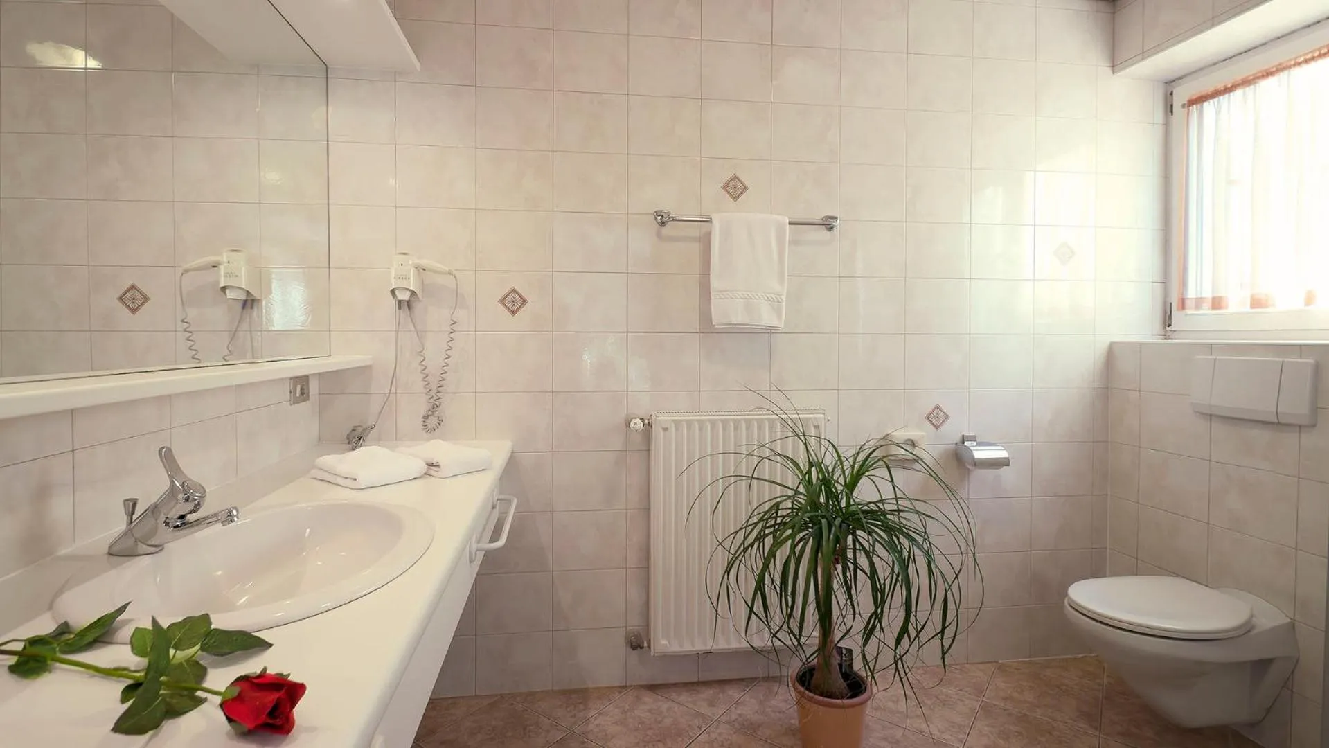 Bathroom in Hotel Sonnenhof