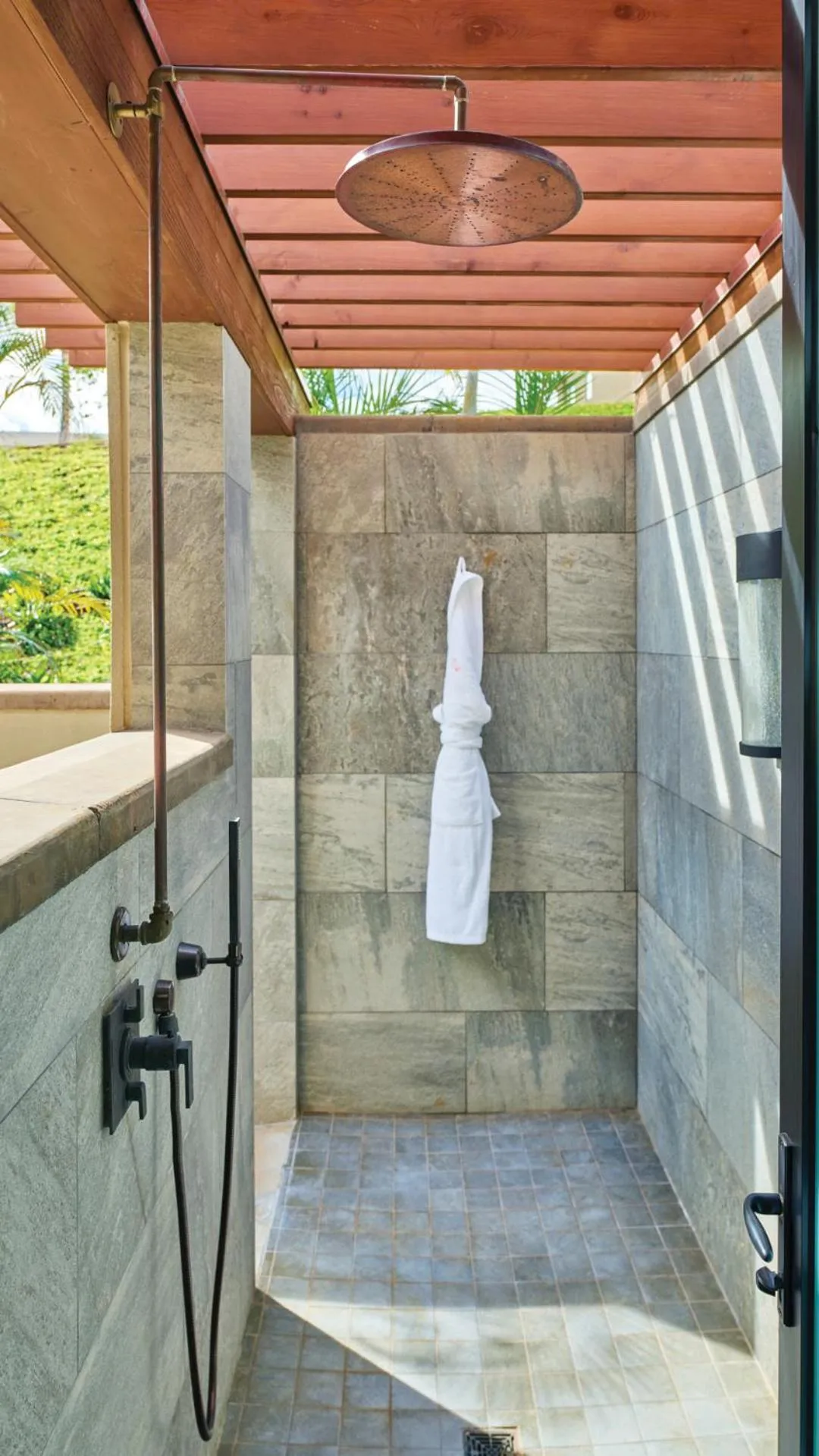 Shower in Timbers Kauai Ocean Club & Residences