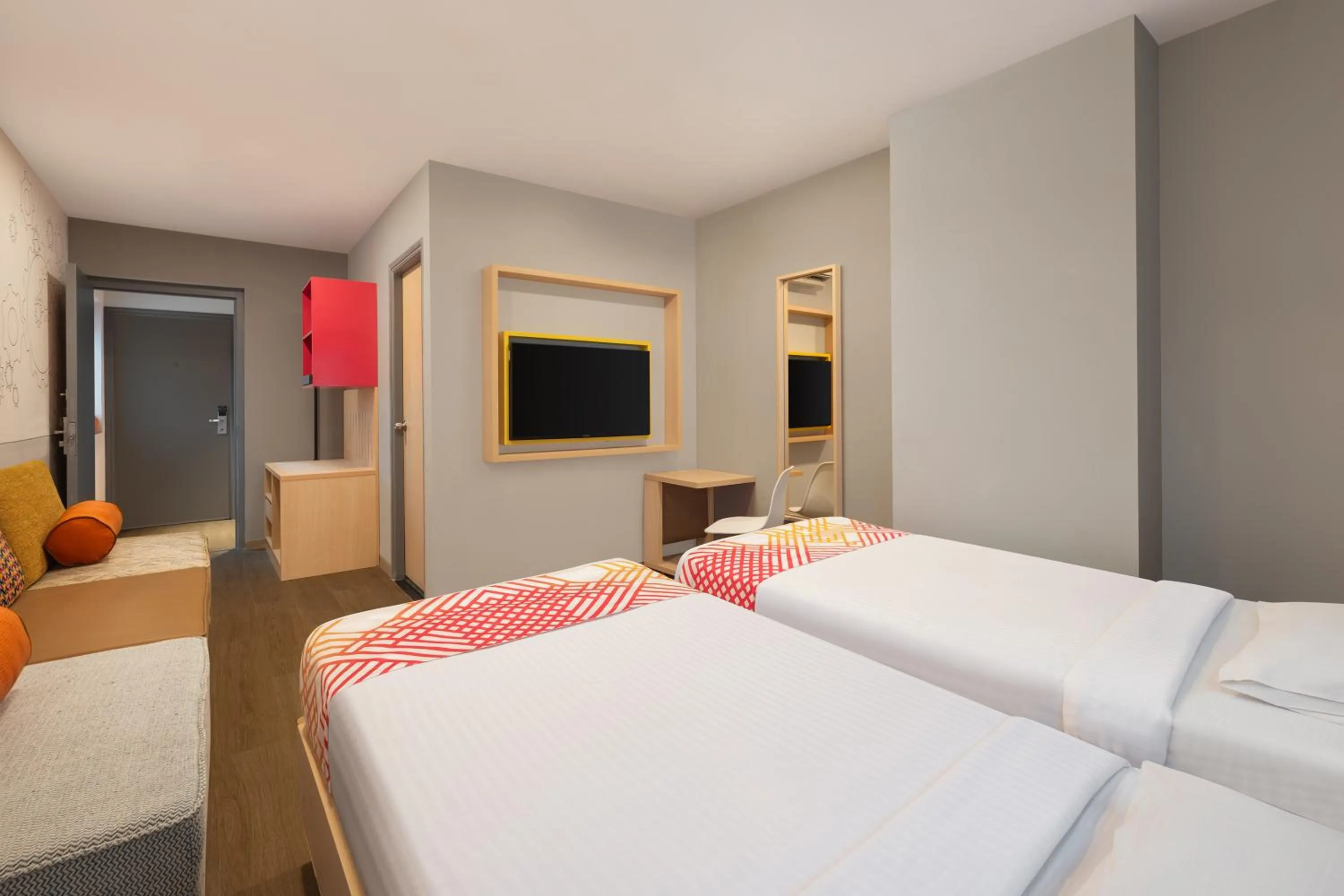 TV and multimedia, Bed in Ginger Bangalore- Inner Ring Road