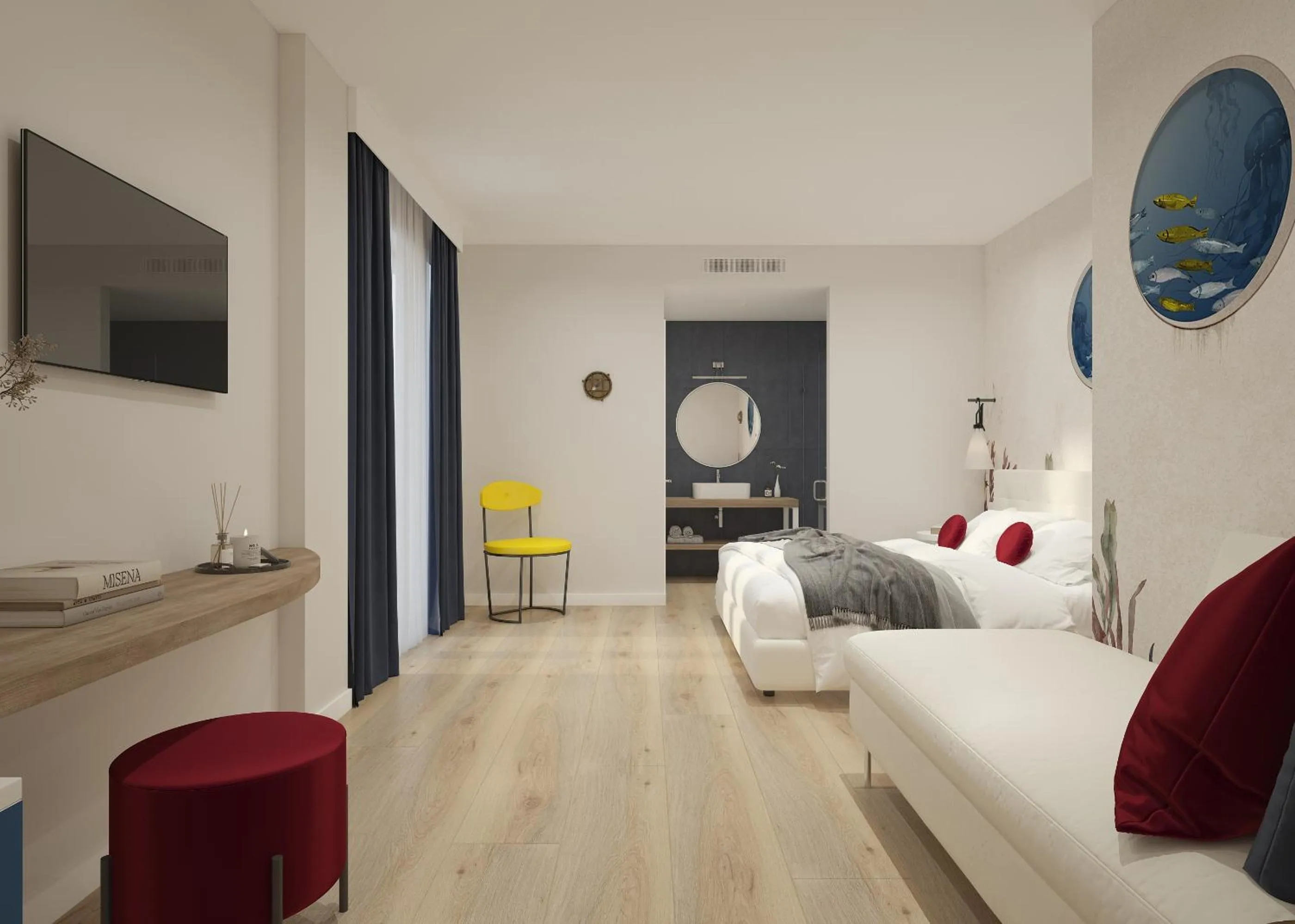 Bed in Hotel Villa Eugenia - 3 Stelle Superior con Private SPA e Piscina