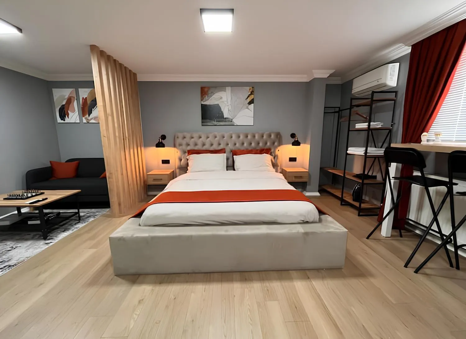 Bed in Westley Residence Taksim