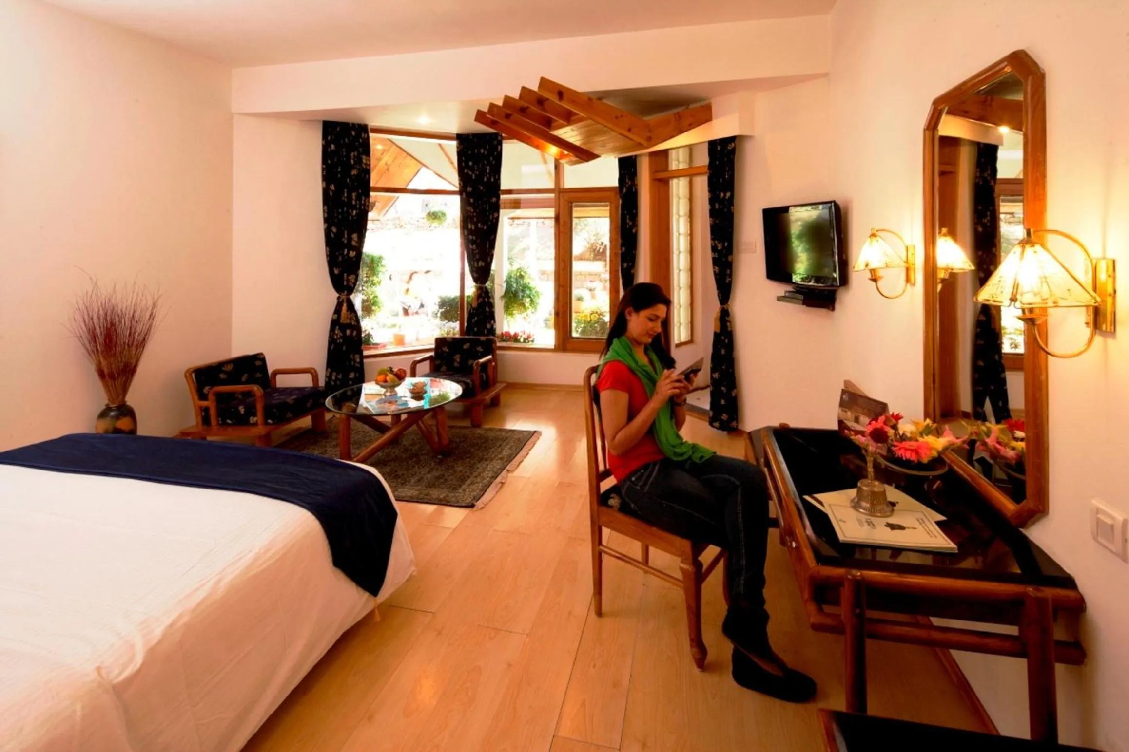 Bed in Manuallaya The Resort & Spa