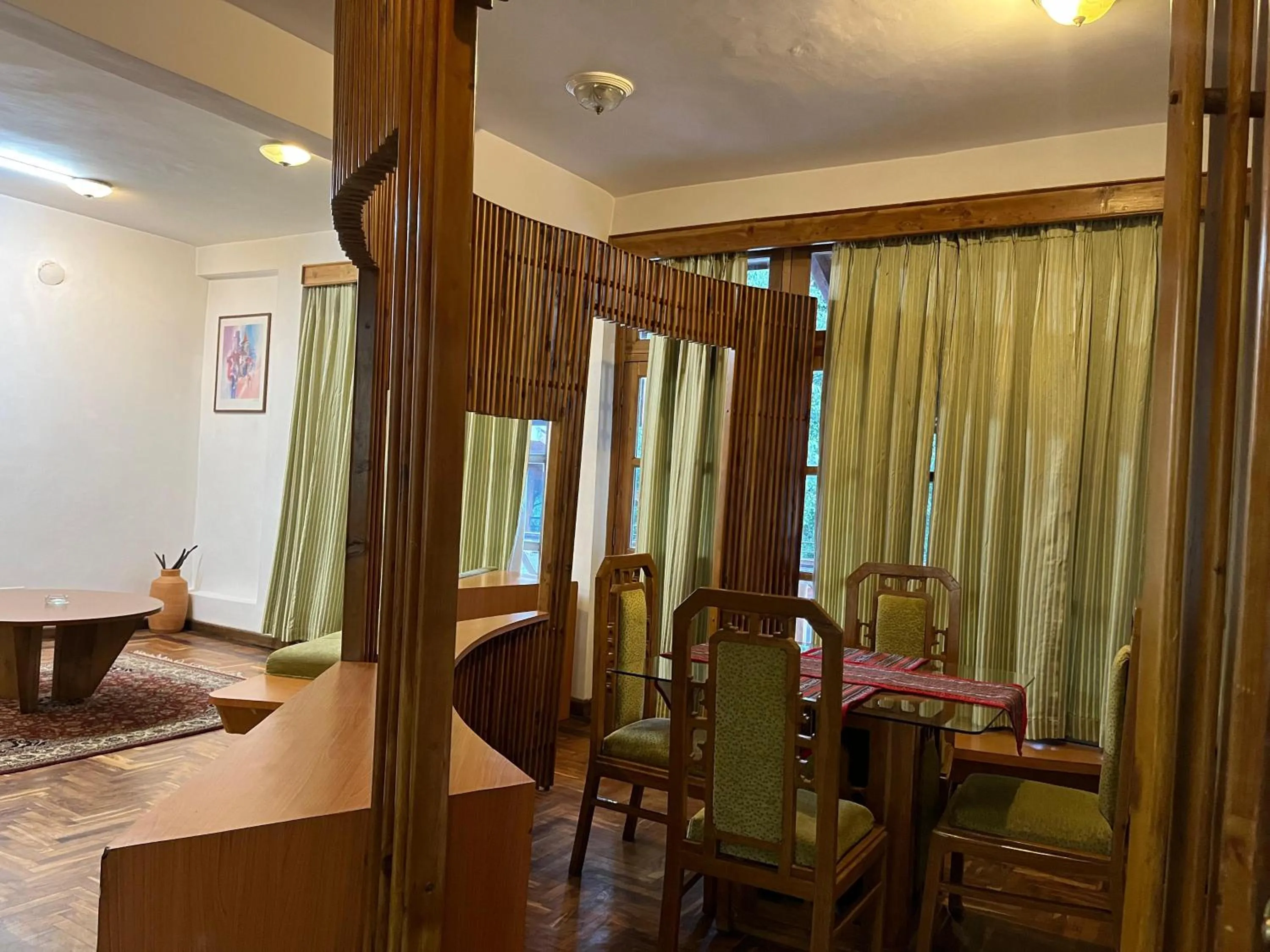 Dining area in Manuallaya The Resort & Spa