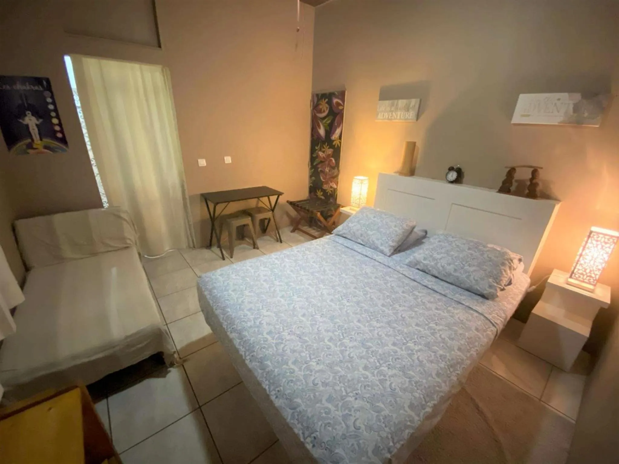 Bed in TEA TAHITI Holidays