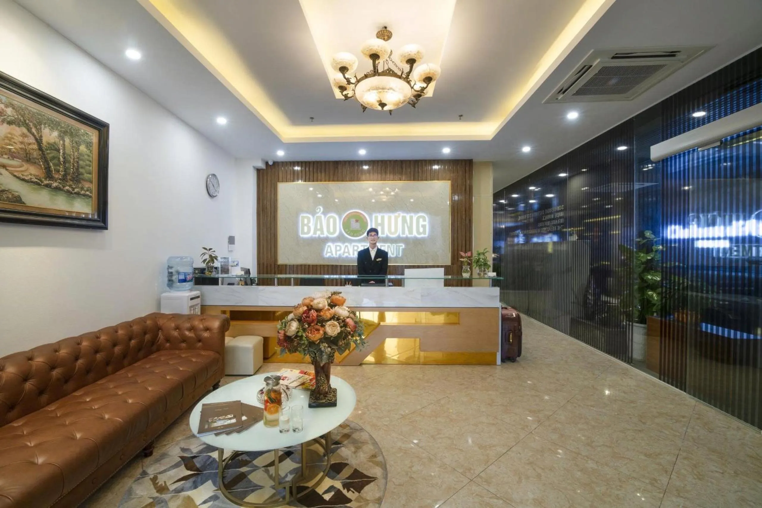 Lobby or reception in Bao Hung Hotel & Apartment - Tran Thai Tong