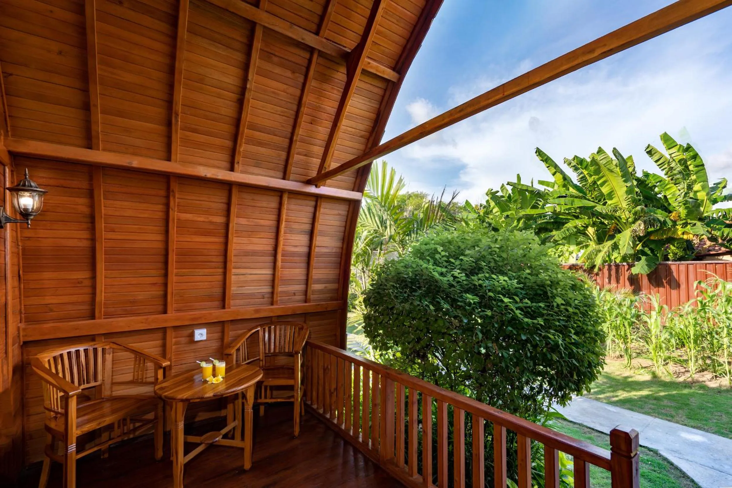 Balcony/Terrace in The Soggol Lembongan
