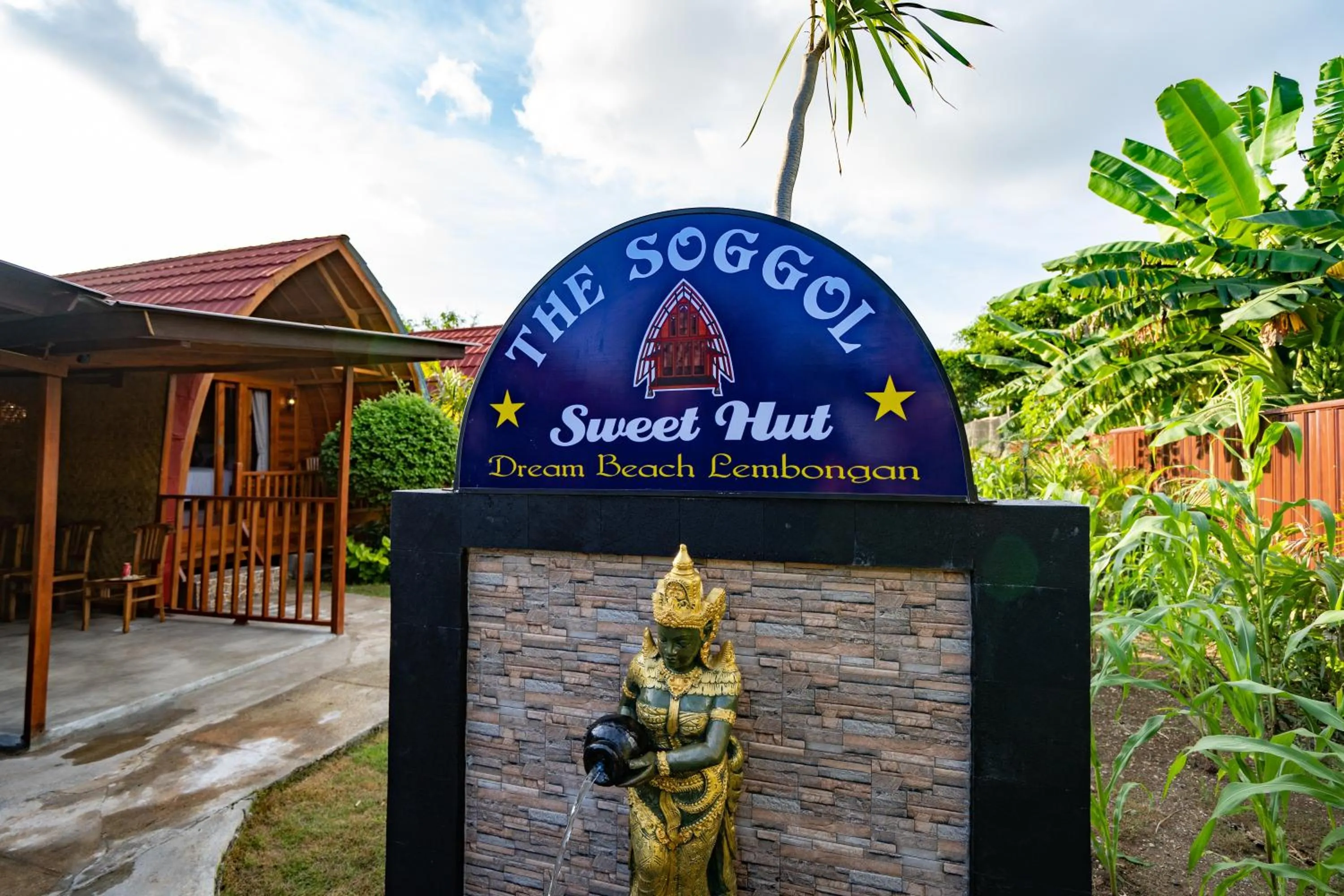 Facade/entrance in The Soggol Lembongan