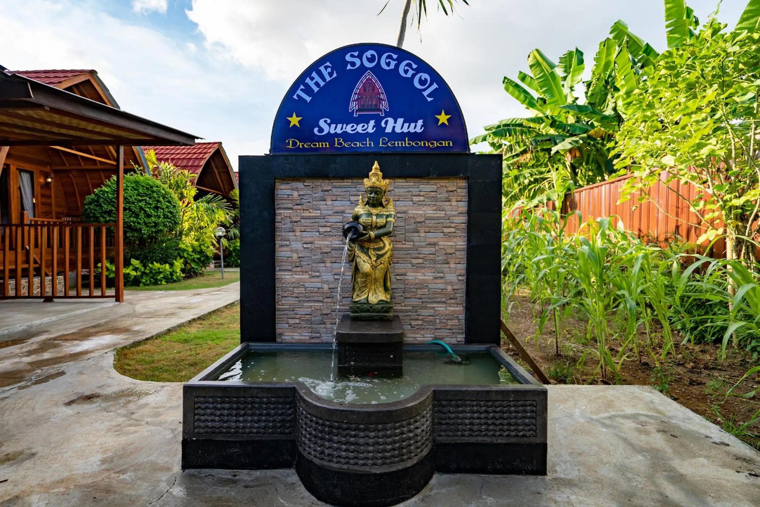 Facade/entrance in The Soggol Lembongan
