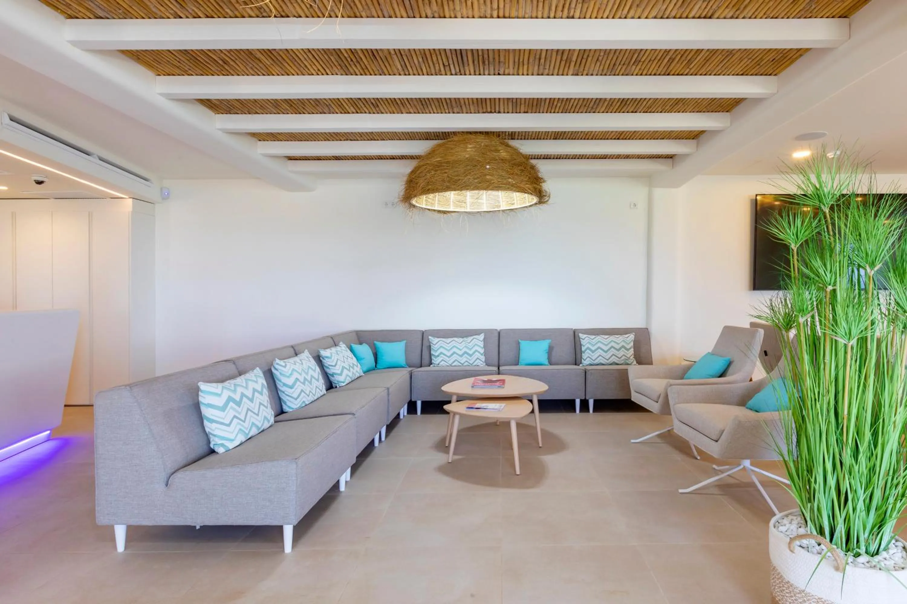 Communal lounge/ TV room in Hotel Maysi