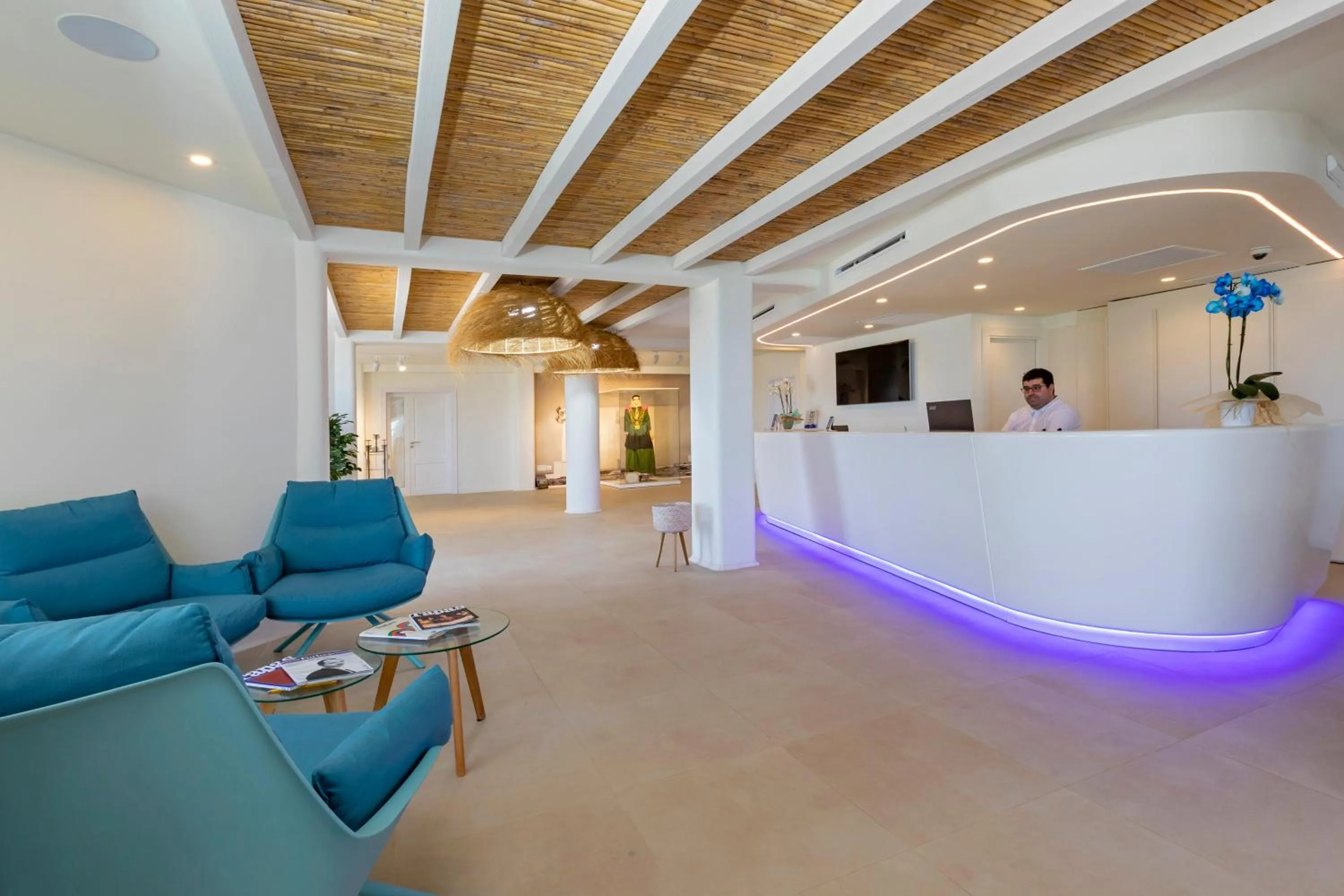 Lobby or reception in Hotel Maysi