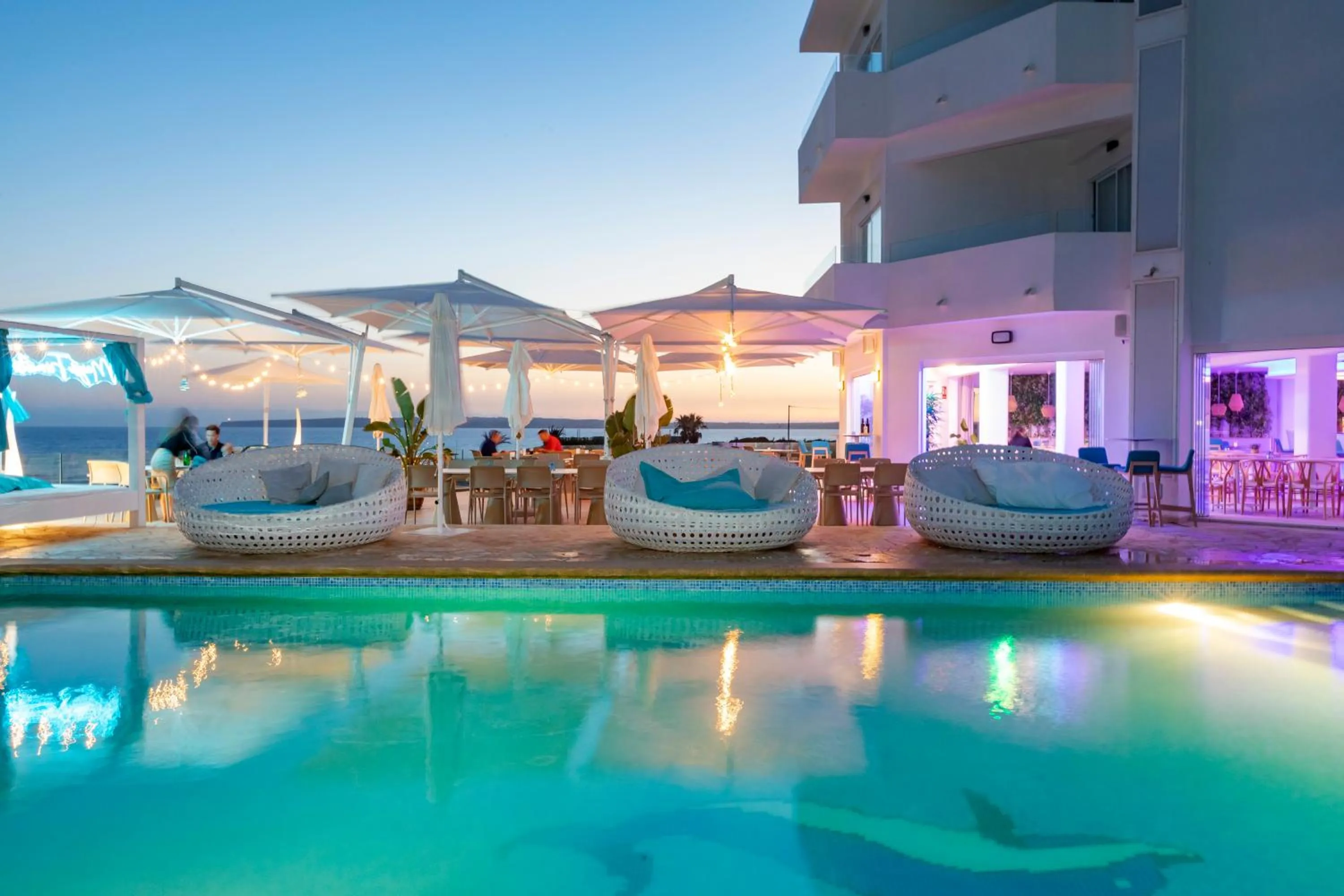 Patio in Hotel Maysi