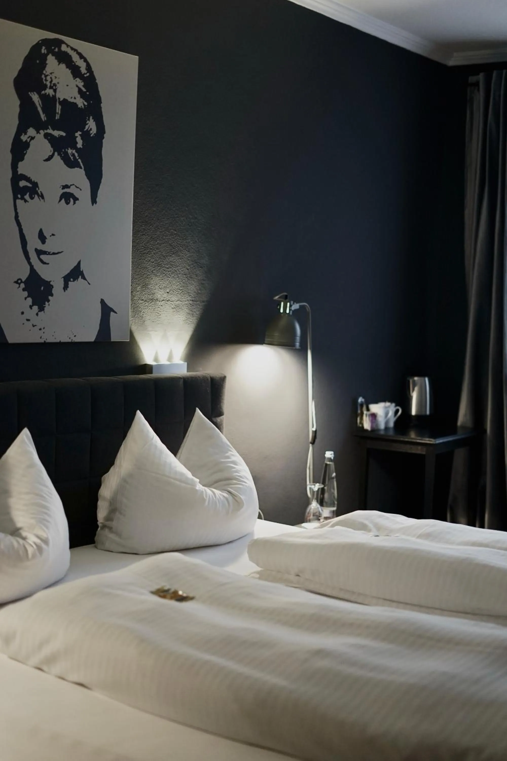 Photo of the whole room, Bed in Hotel Mühldorf