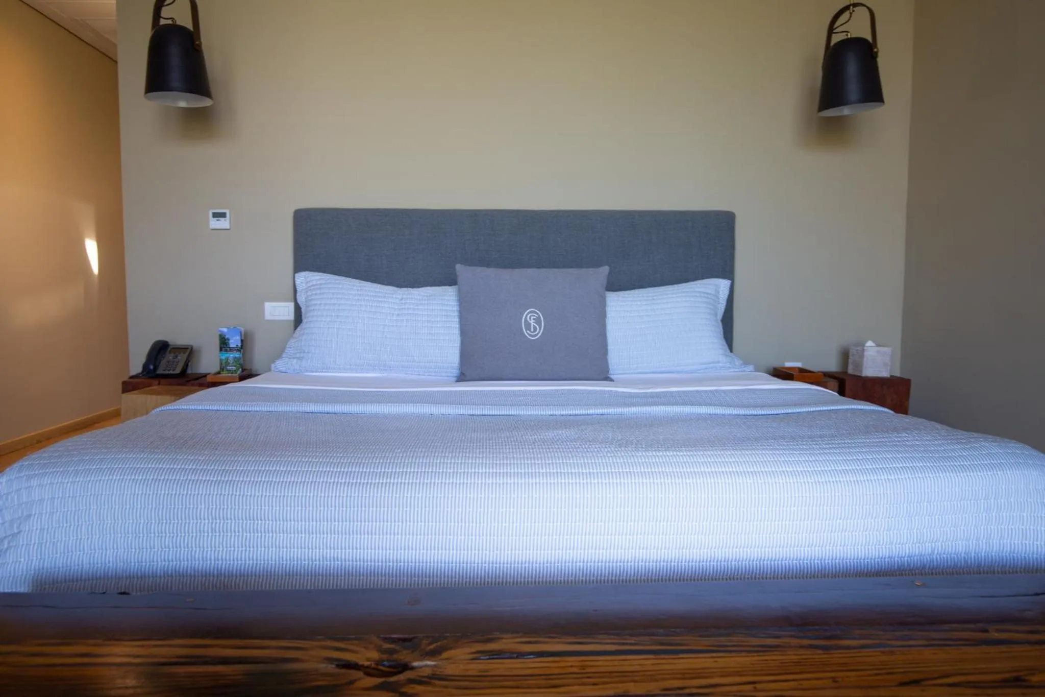 Bed in Viñedos San Francisco