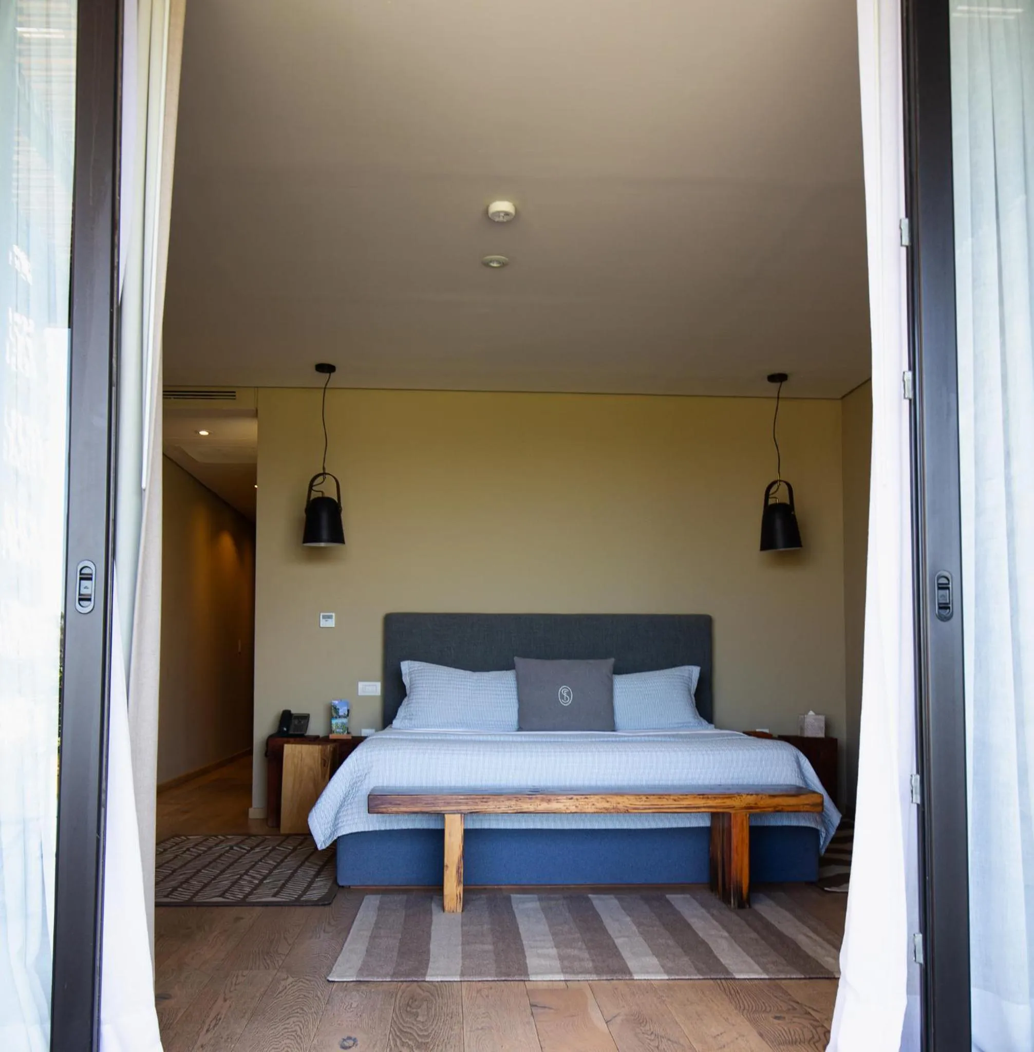 Bed in Viñedos San Francisco