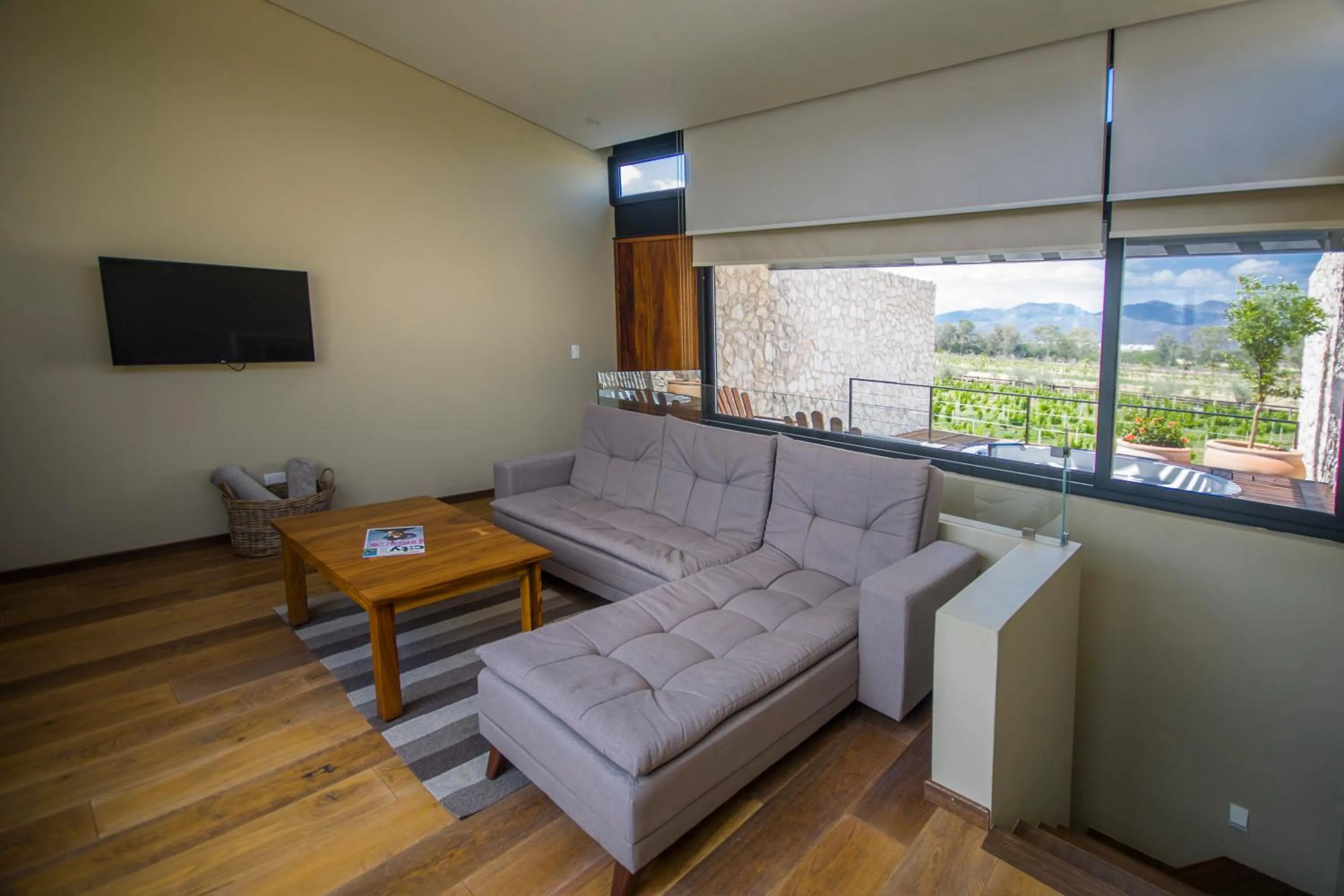 Living room in Viñedos San Francisco