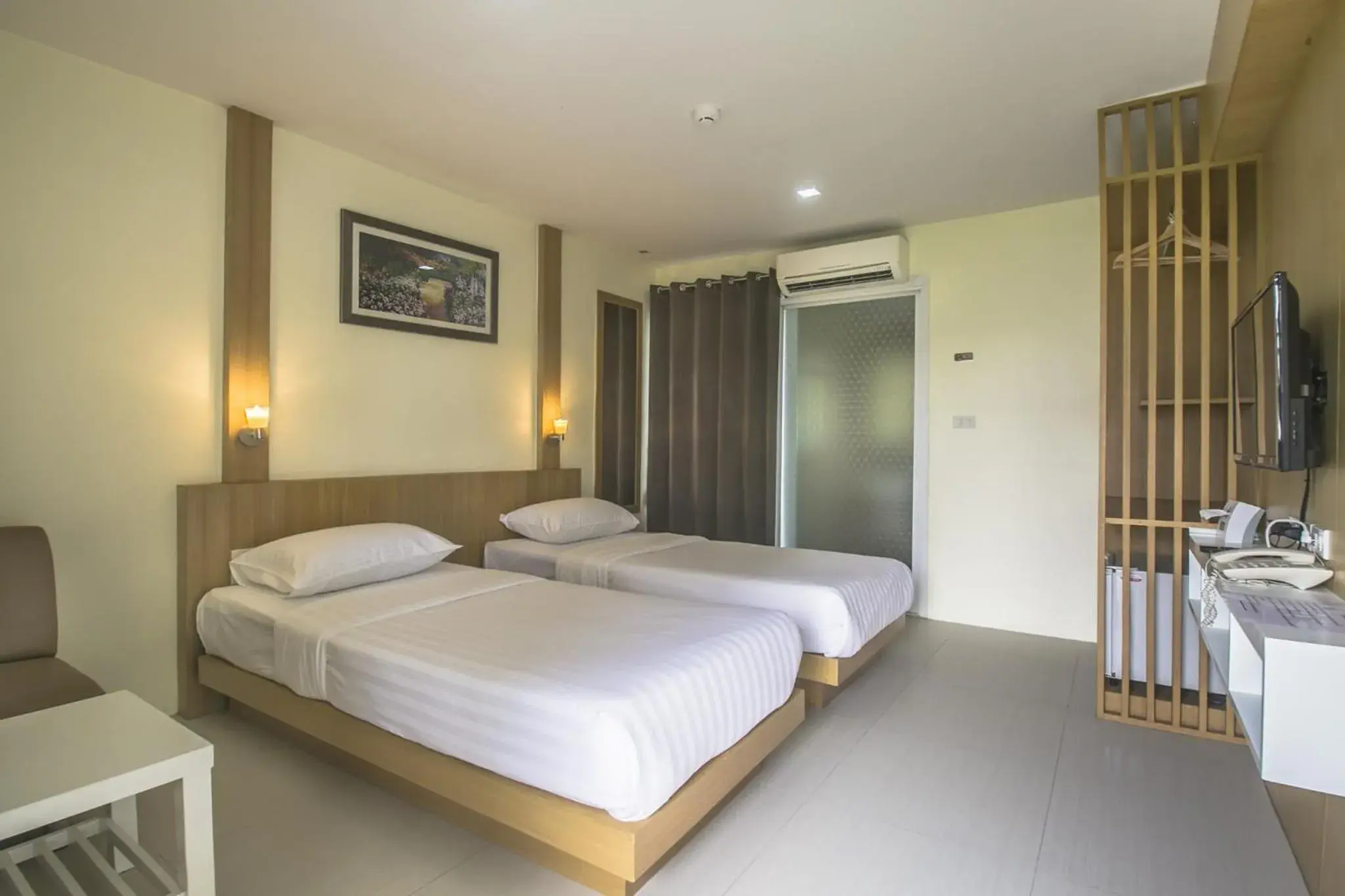 Twin Room in Petchsiri Boutique Hotel เพชรสิริ บูทิค Twin Room in Petchsiri Boutique Hotel เพชรสิริ บูทิค