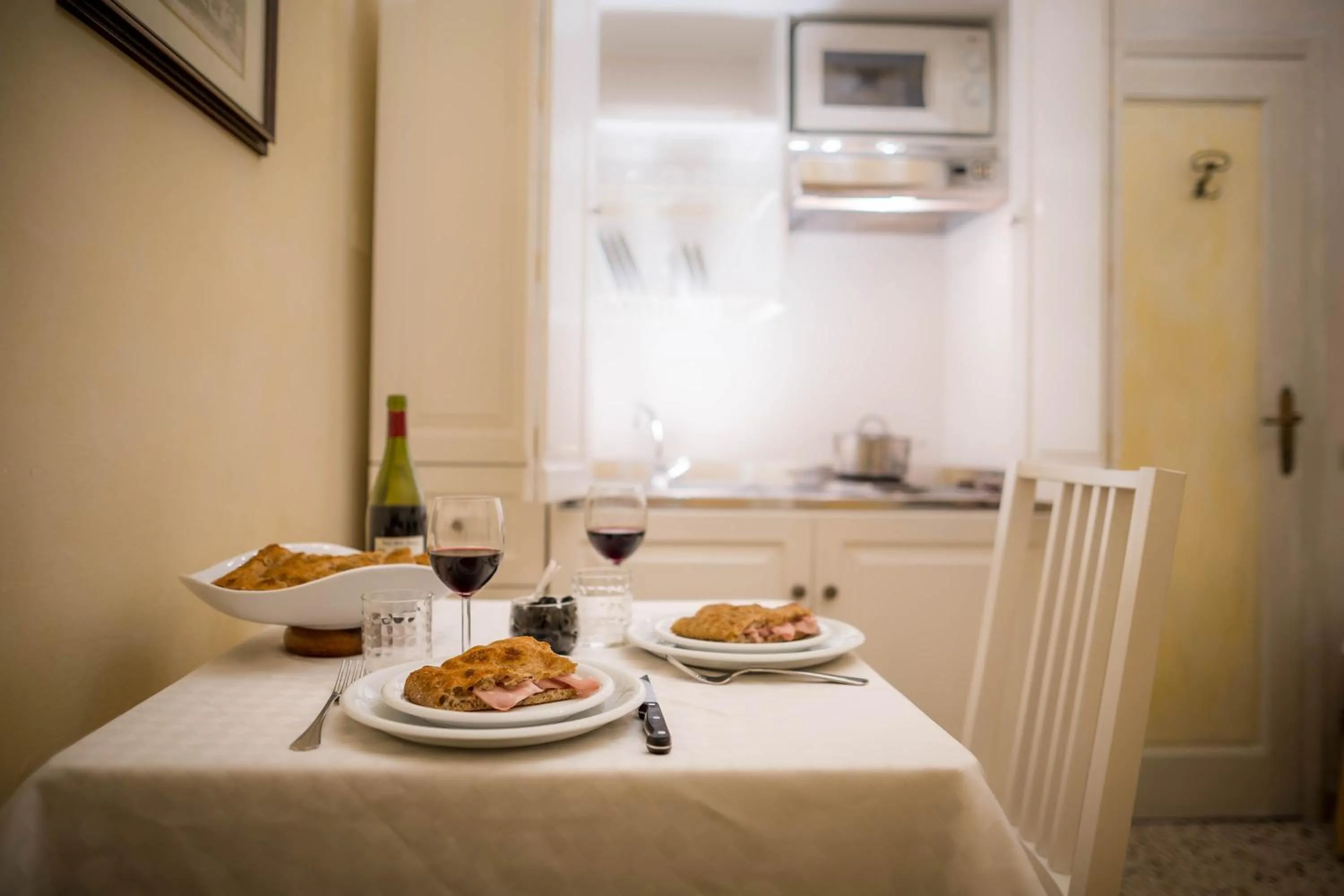 Dining area in Novella House