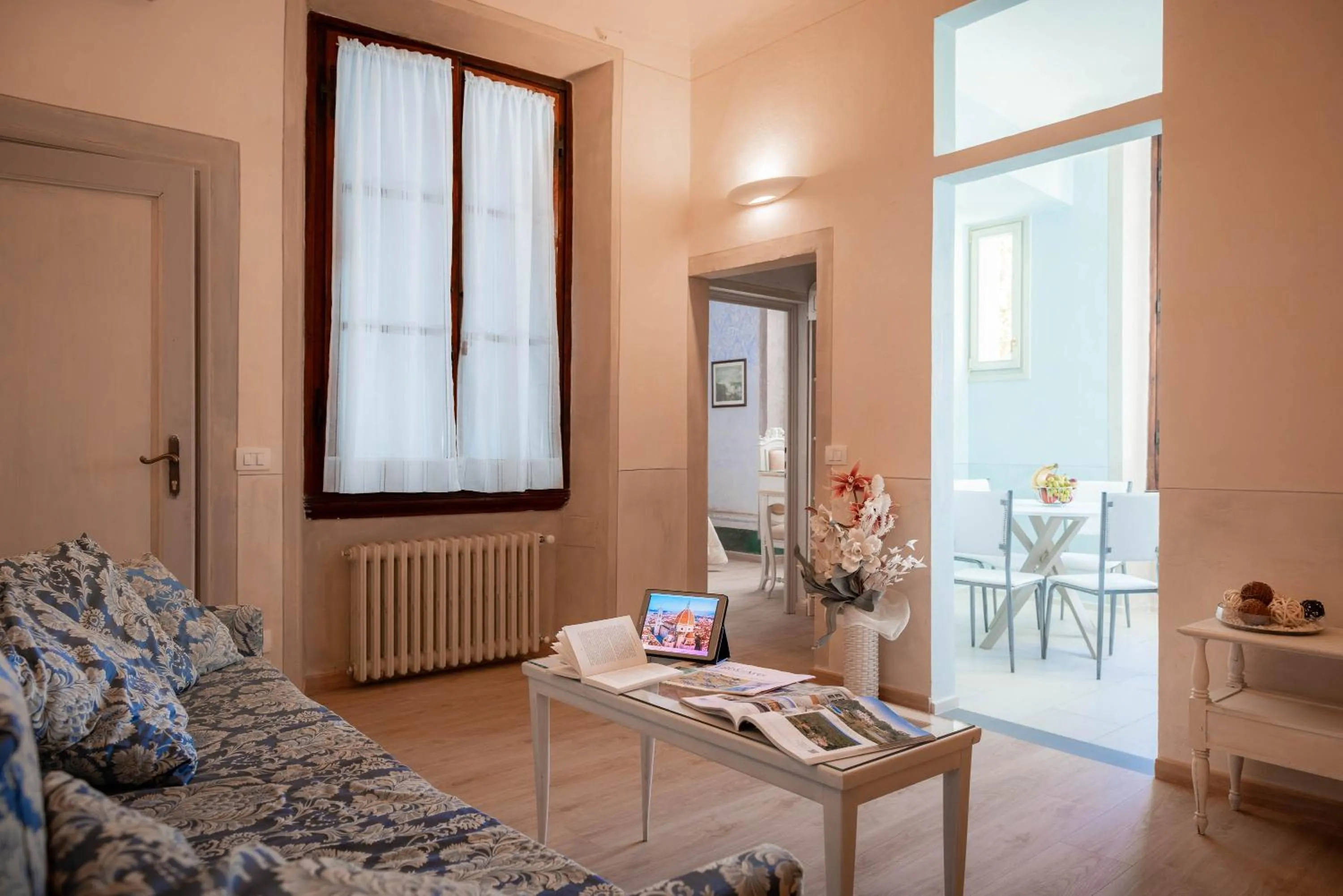 Living room in Novella House