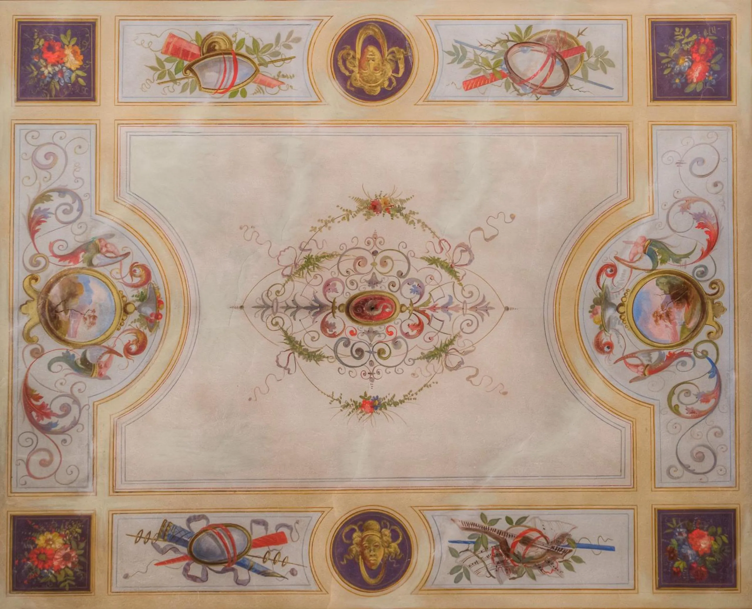 Decorative detail in Novella House