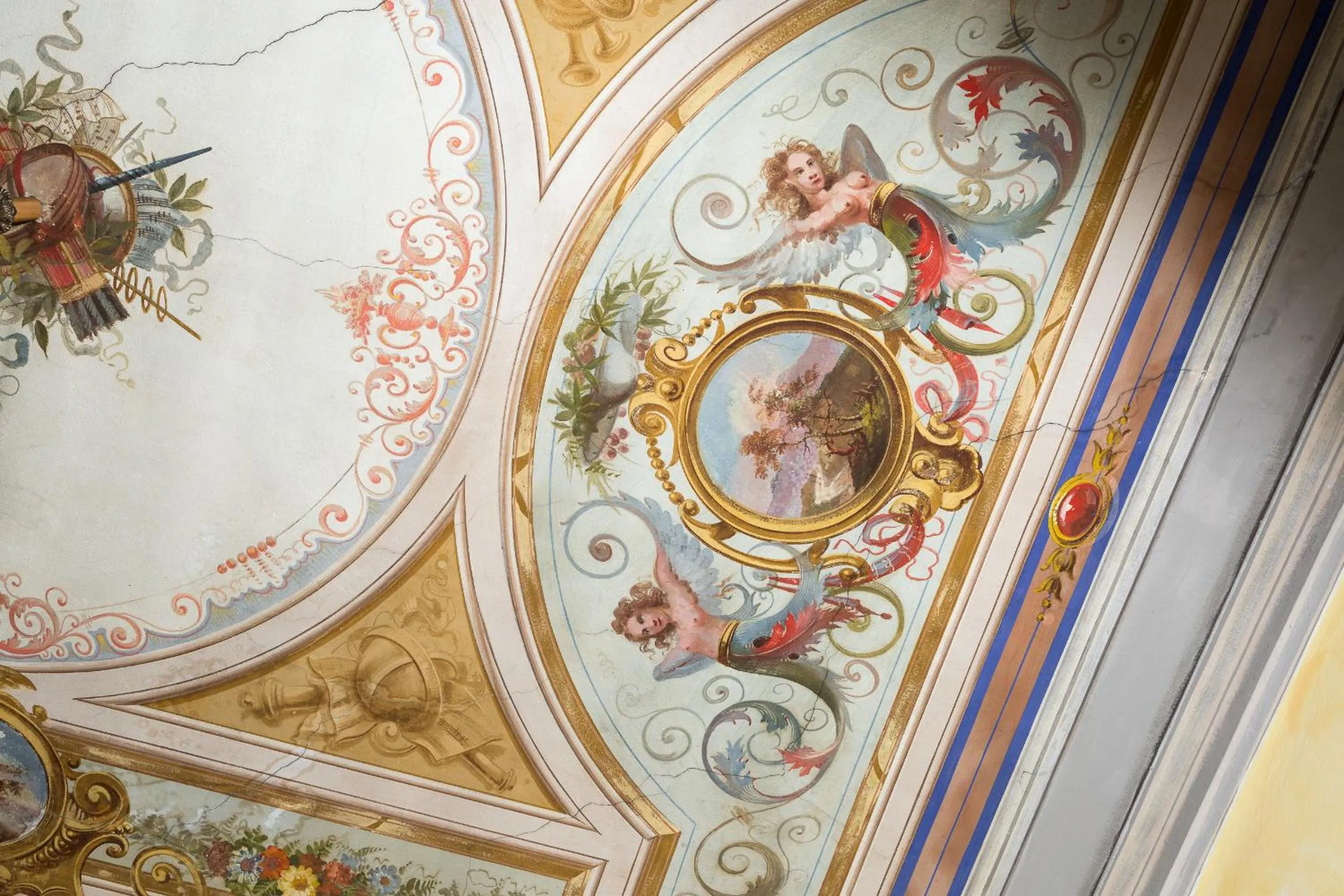 Decorative detail in Novella House