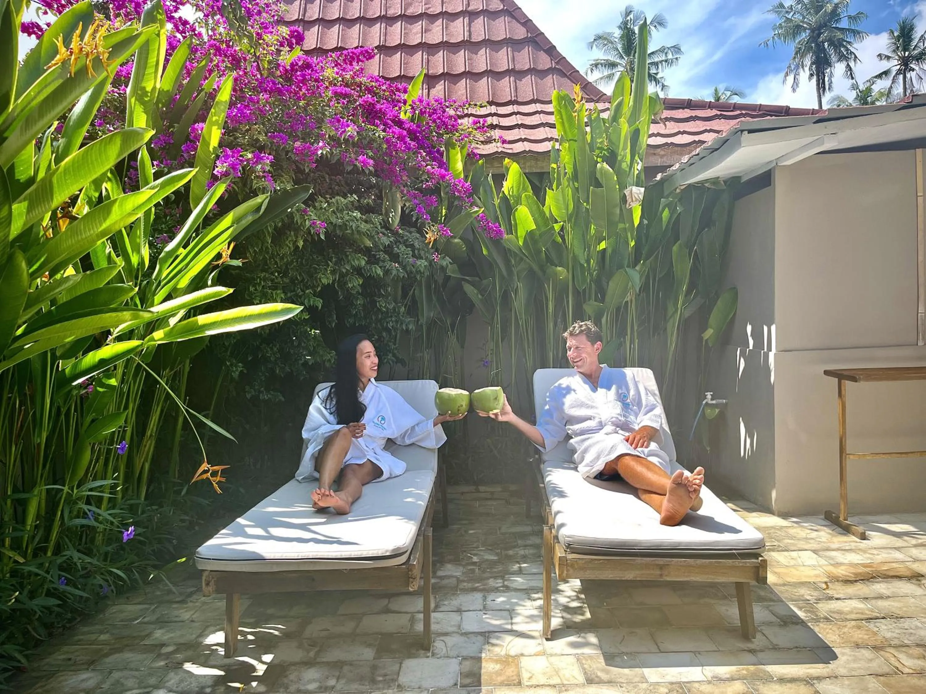 Garden in GiliZen Resort - Private Pool Villas