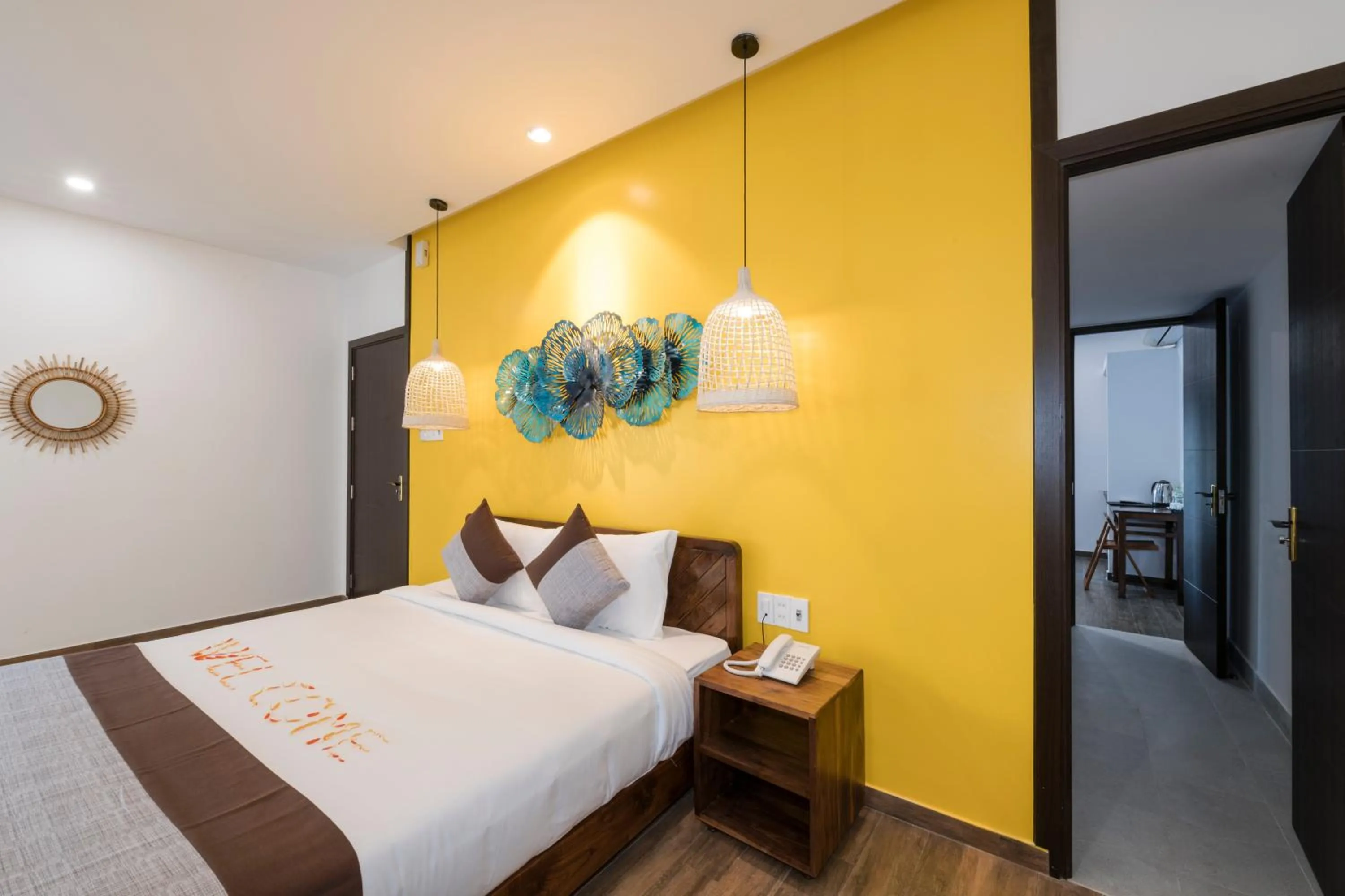 Bed in December Hoi An Villa