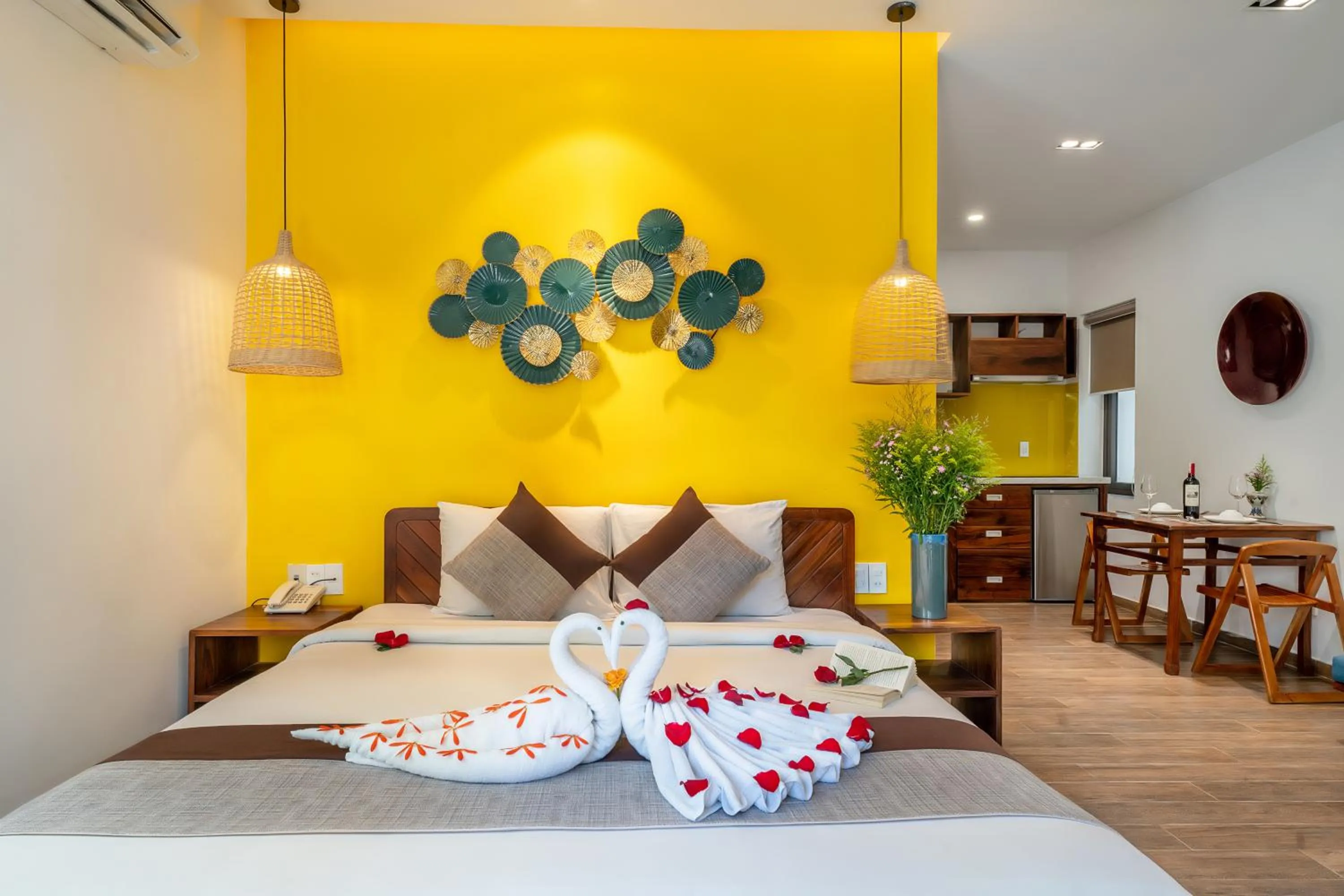 Bed in December Hoi An Villa