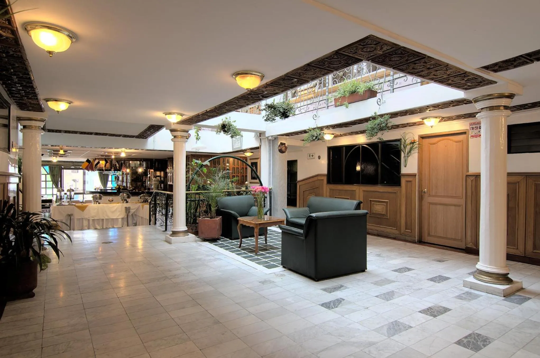 Lobby or reception in Hotel Inter Bogotá