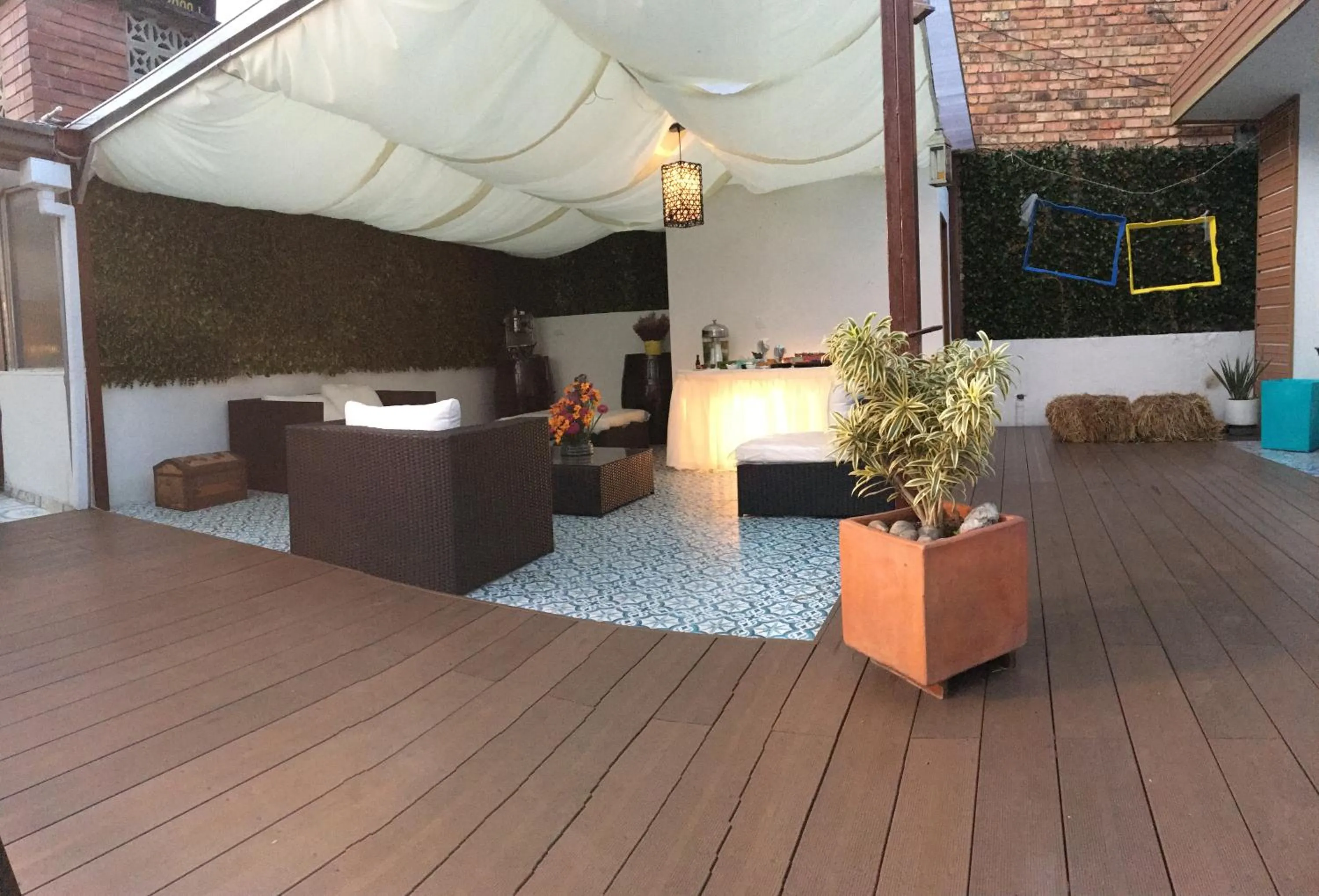 Balcony/Terrace in Hotel Inter Bogotá