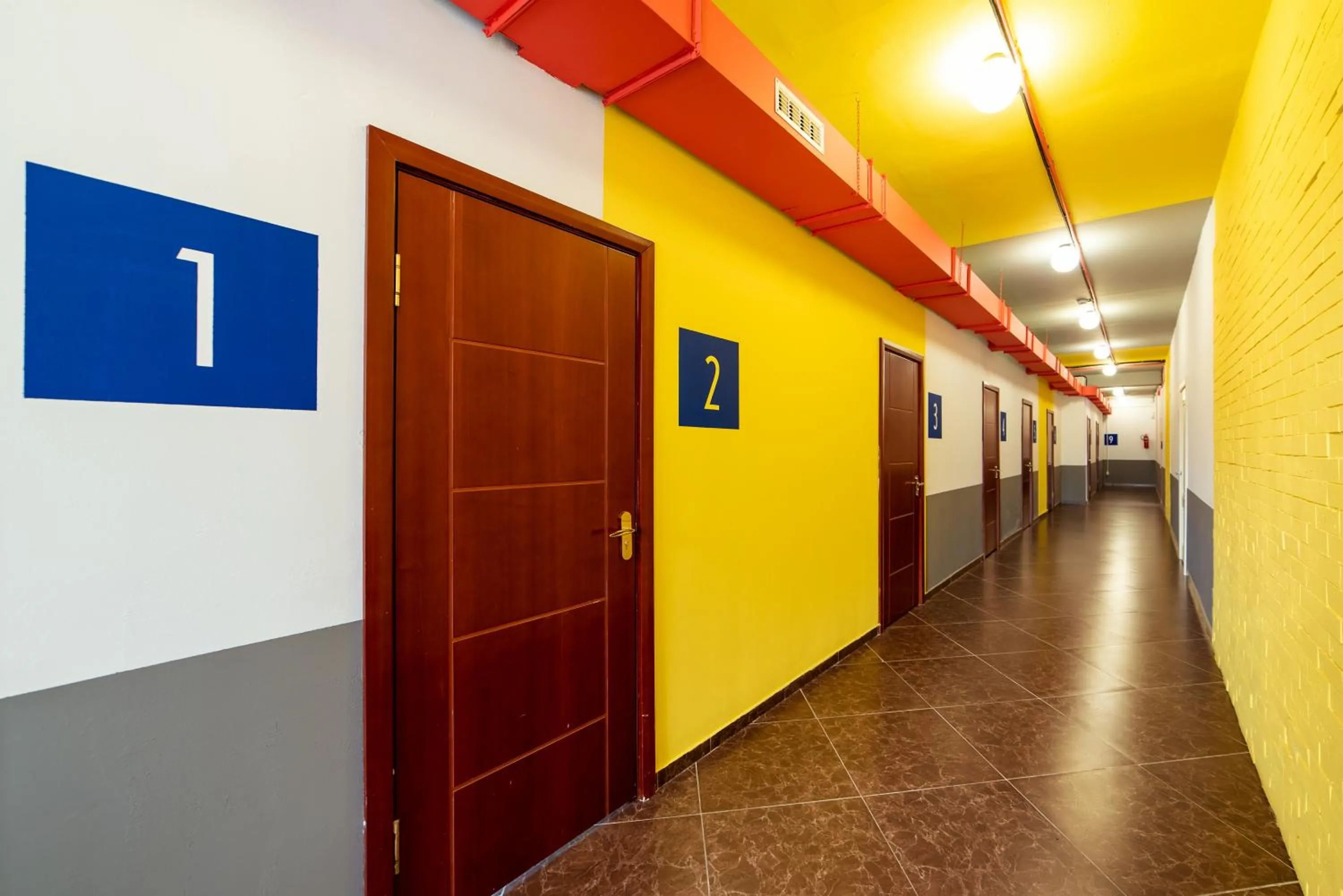 Decorative detail in ololoFreelander Hostel&Coworking