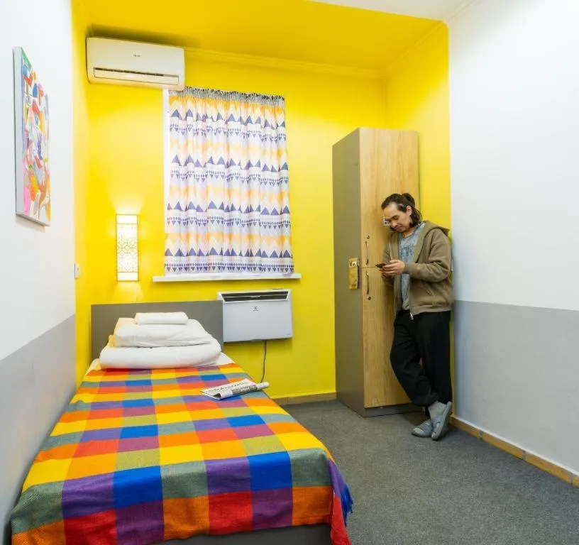 Bed in ololoFreelander Hostel&Coworking