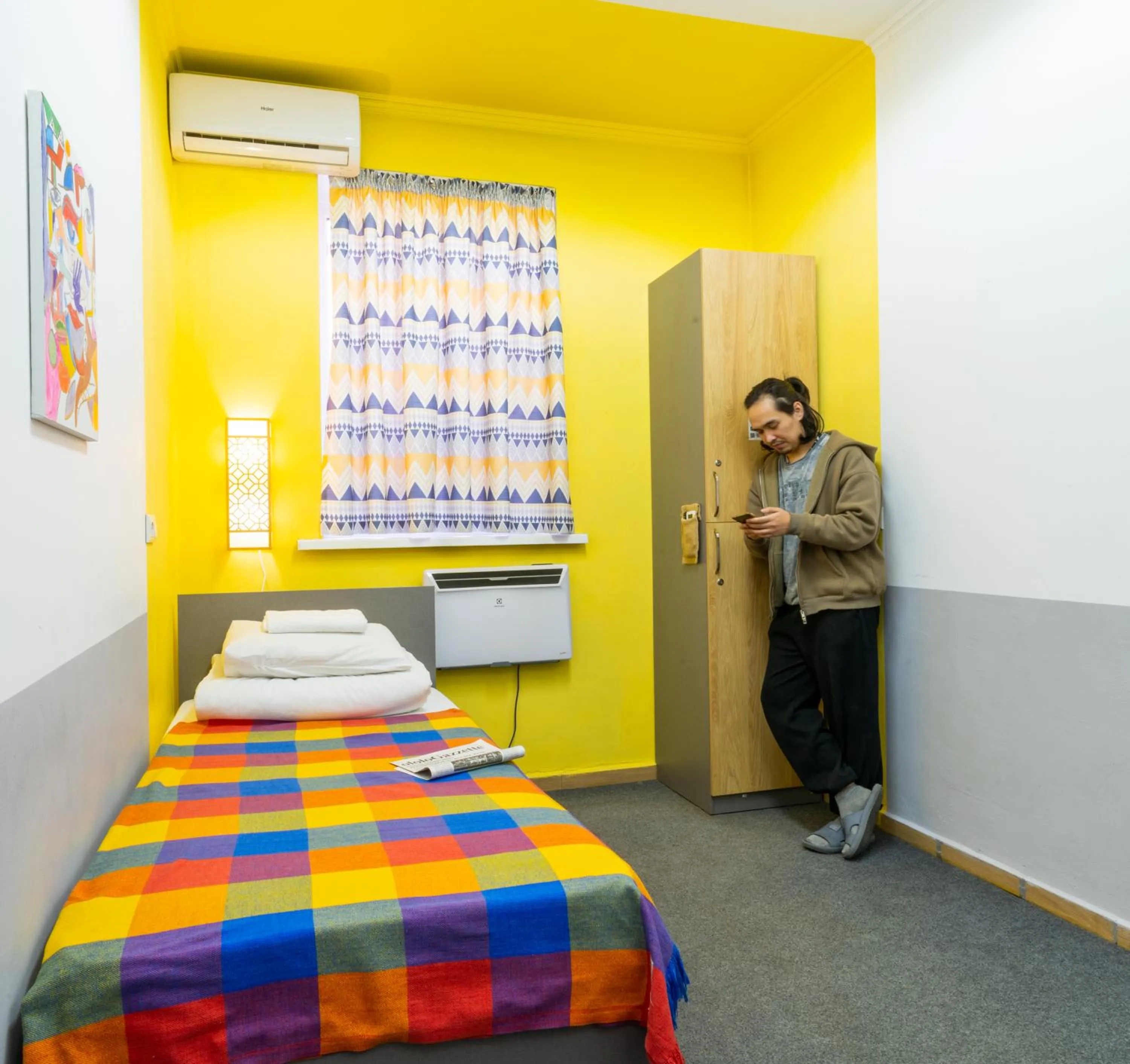 Bedroom, Bed in ololoFreelander Hostel&Coworking
