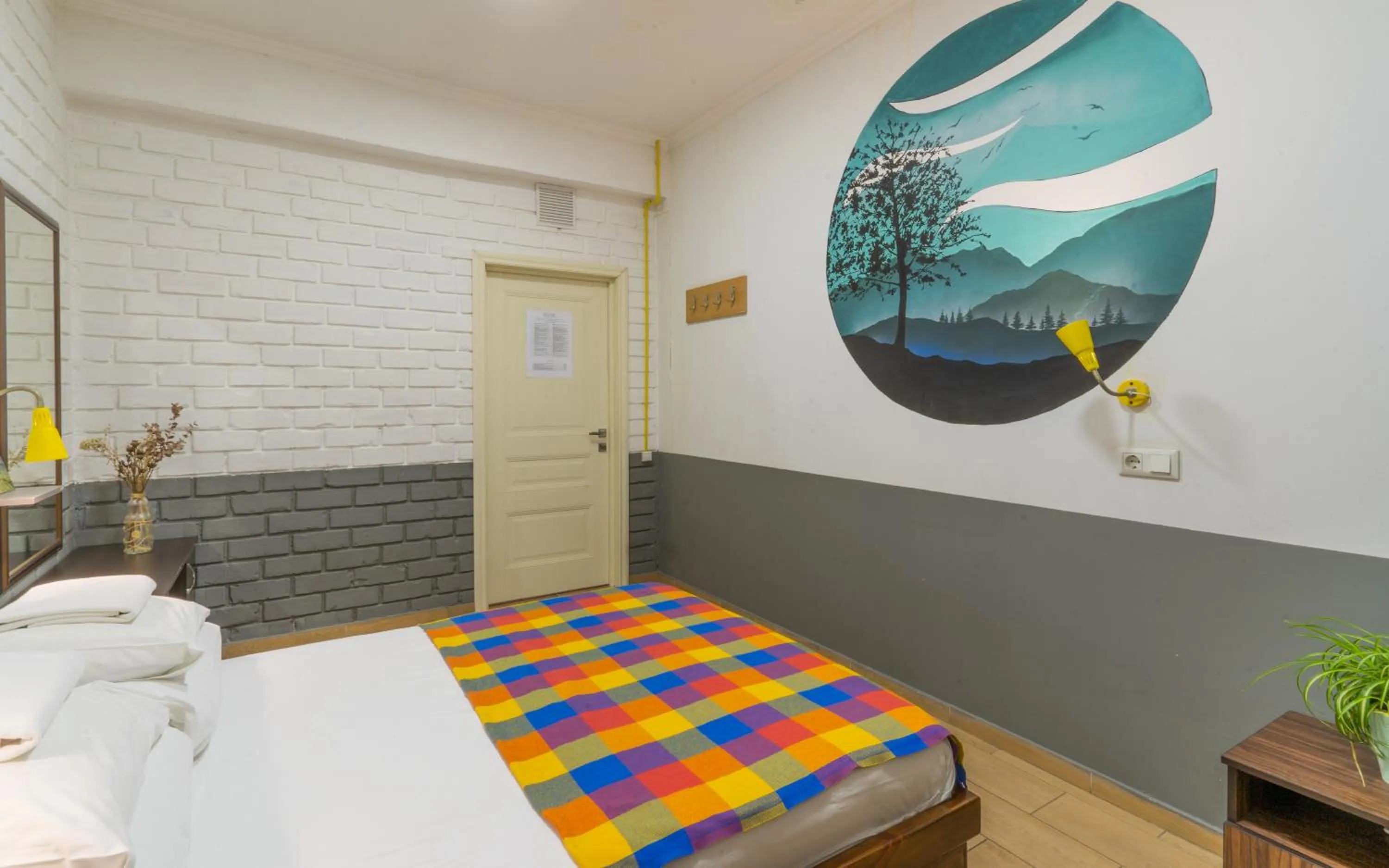 Bed in ololoFreelander Hostel&Coworking