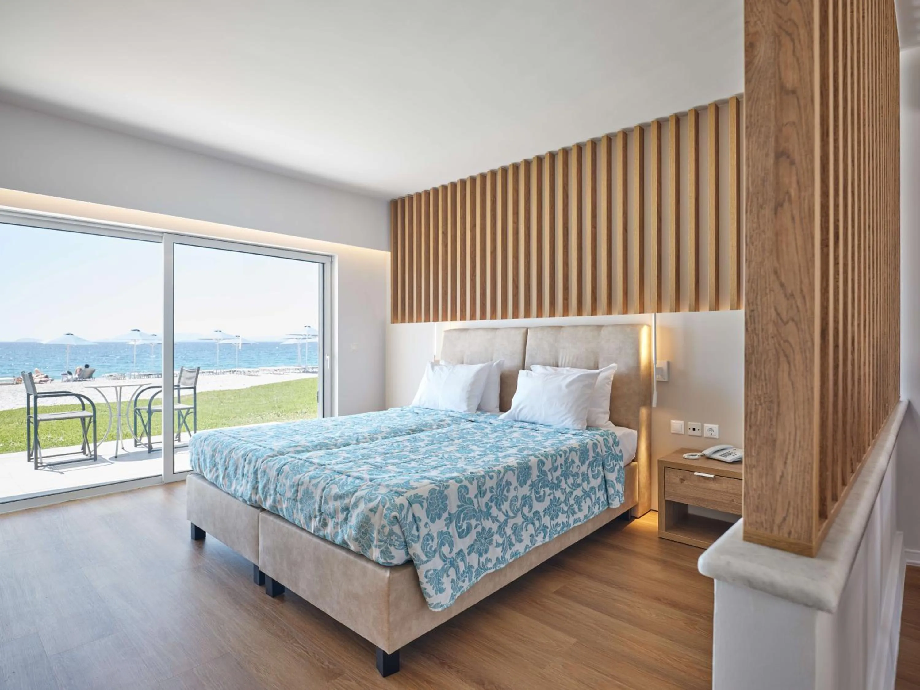 Bedroom, Bed in Kinetta Beach Resort and Spa