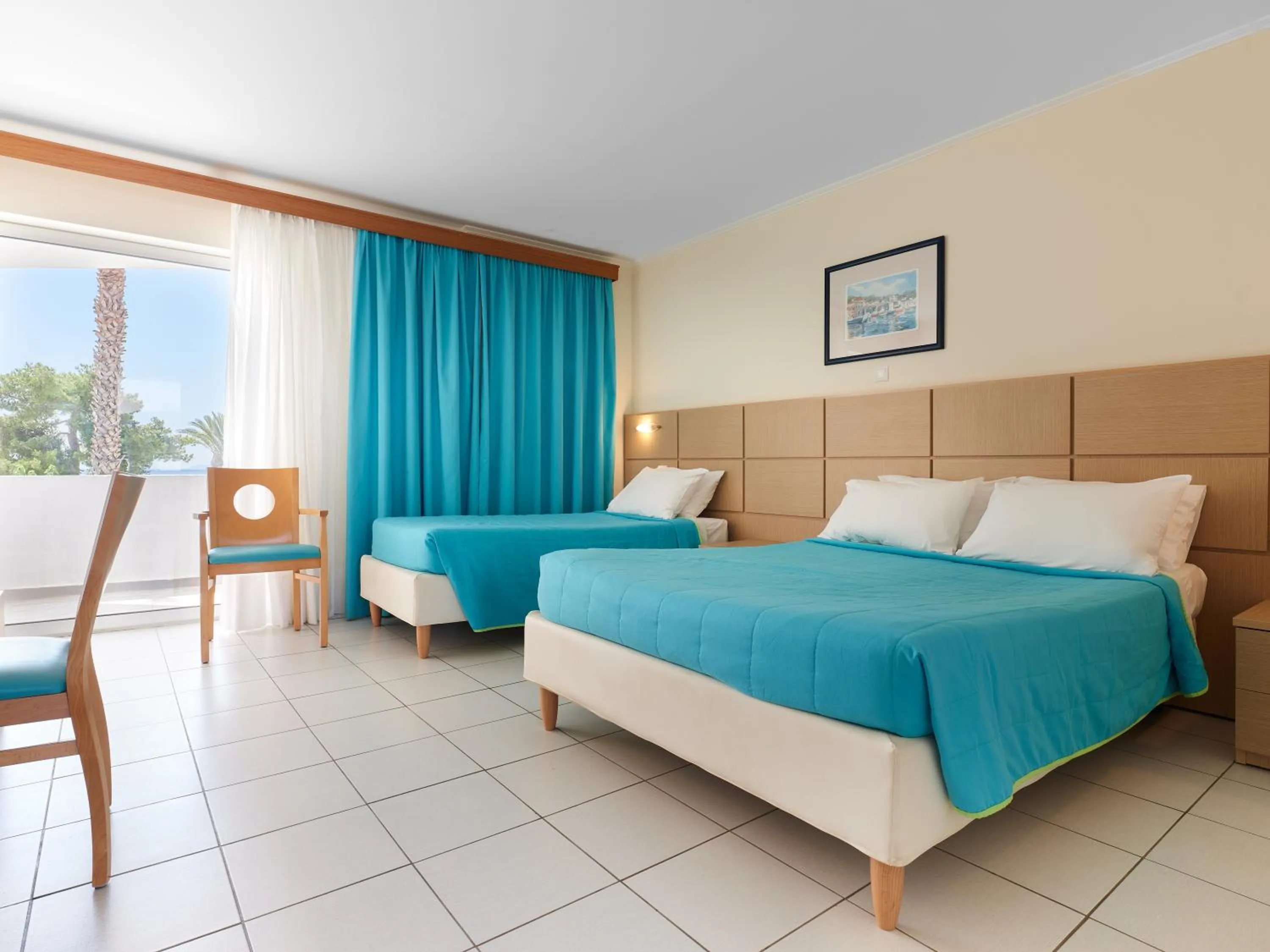 Bedroom, Bed in Kinetta Beach Resort and Spa