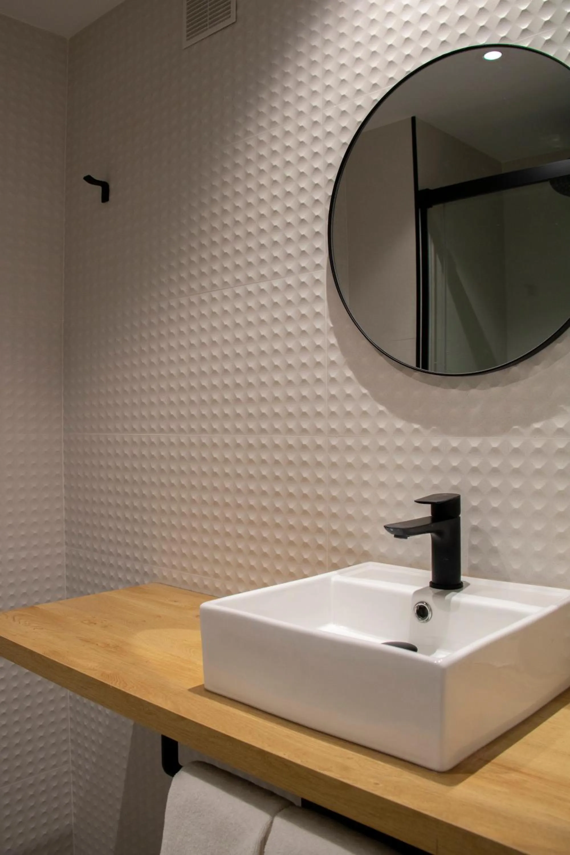 Bathroom in Hotel Alda Orzán