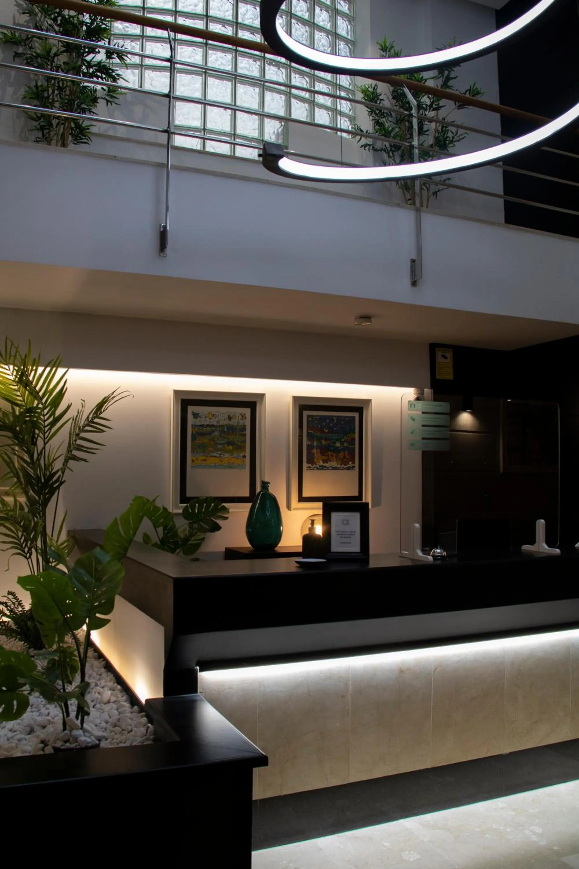 Lobby or reception in Hotel Alda Orzán