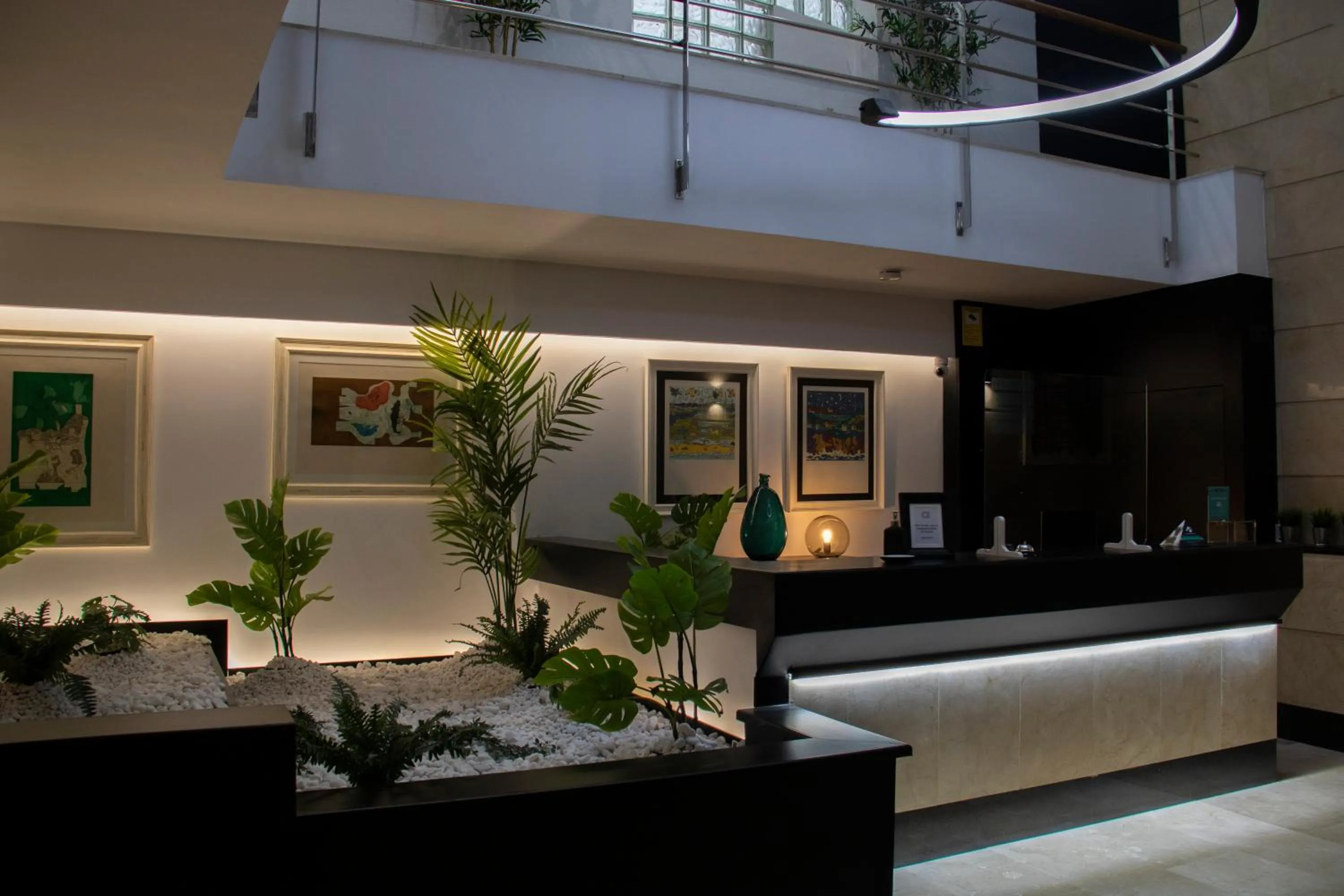 Lobby or reception in Hotel Alda Orzán